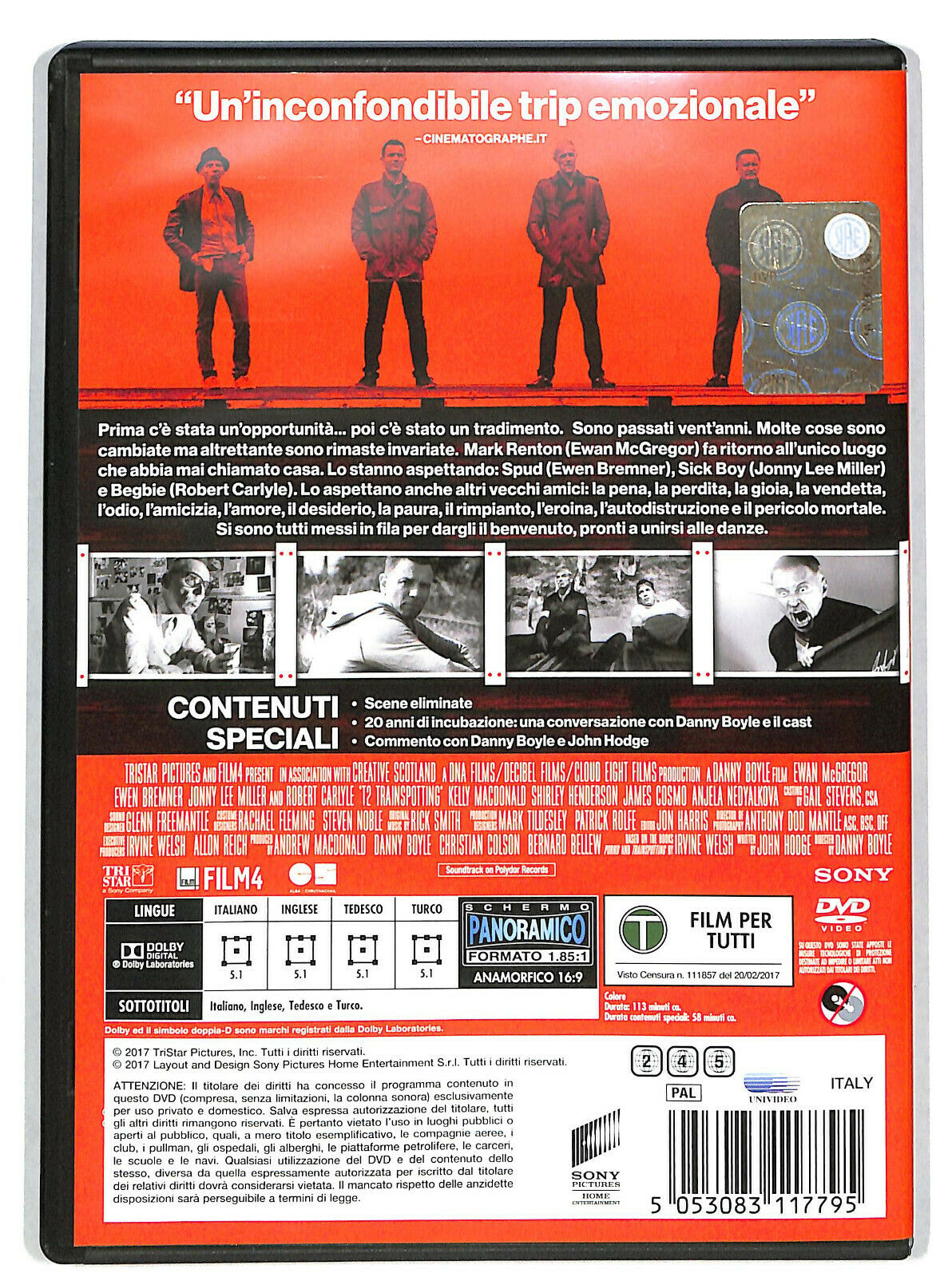 EBOND T2 Trainspotting - Scegli La Vita. Scegli Il Futuro NOLEGGIO DVD DB808838