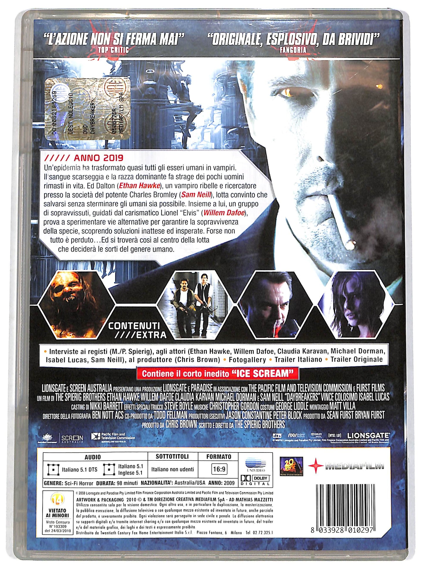 EBOND Daybreakers - L'ultimo vampiro Noleggio DVD DB808841