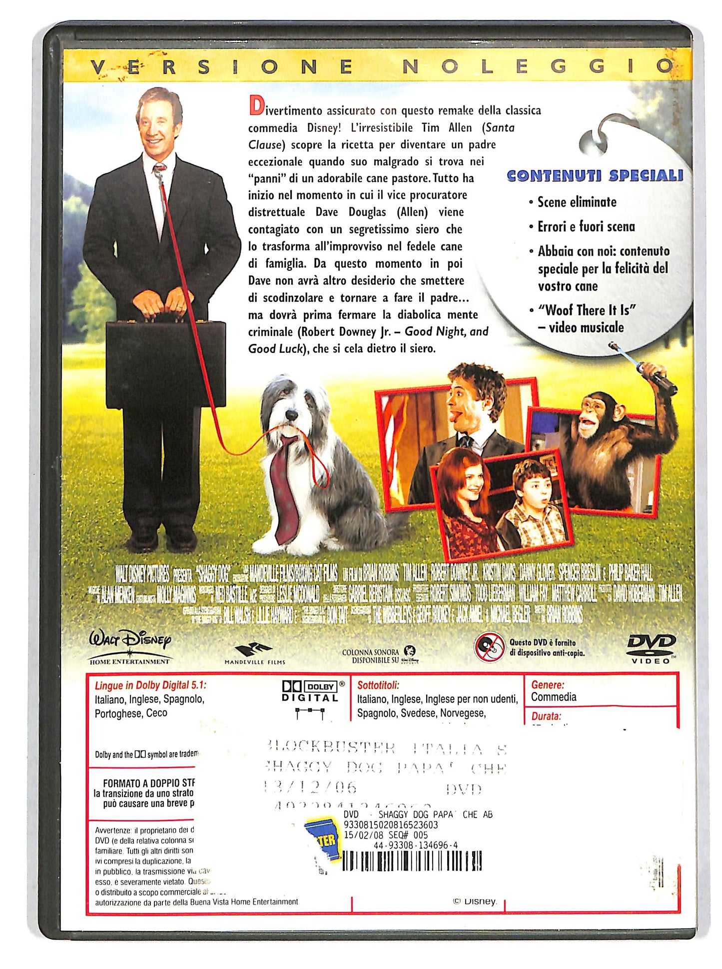 EBOND Shaggy Dog Noleggio DVD DB808847