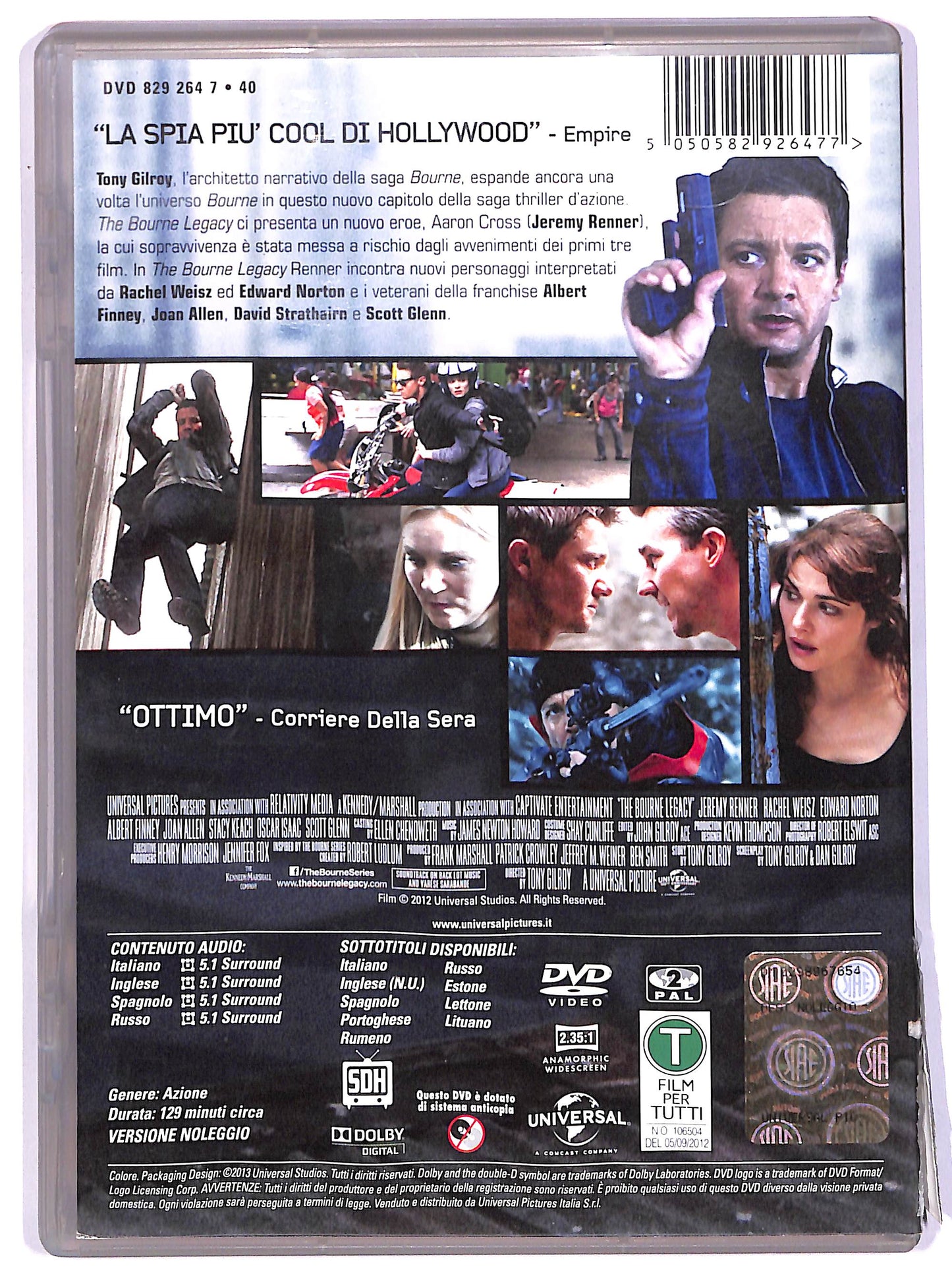 EBOND The Bourne Legacy Noleggio DVD DB808850