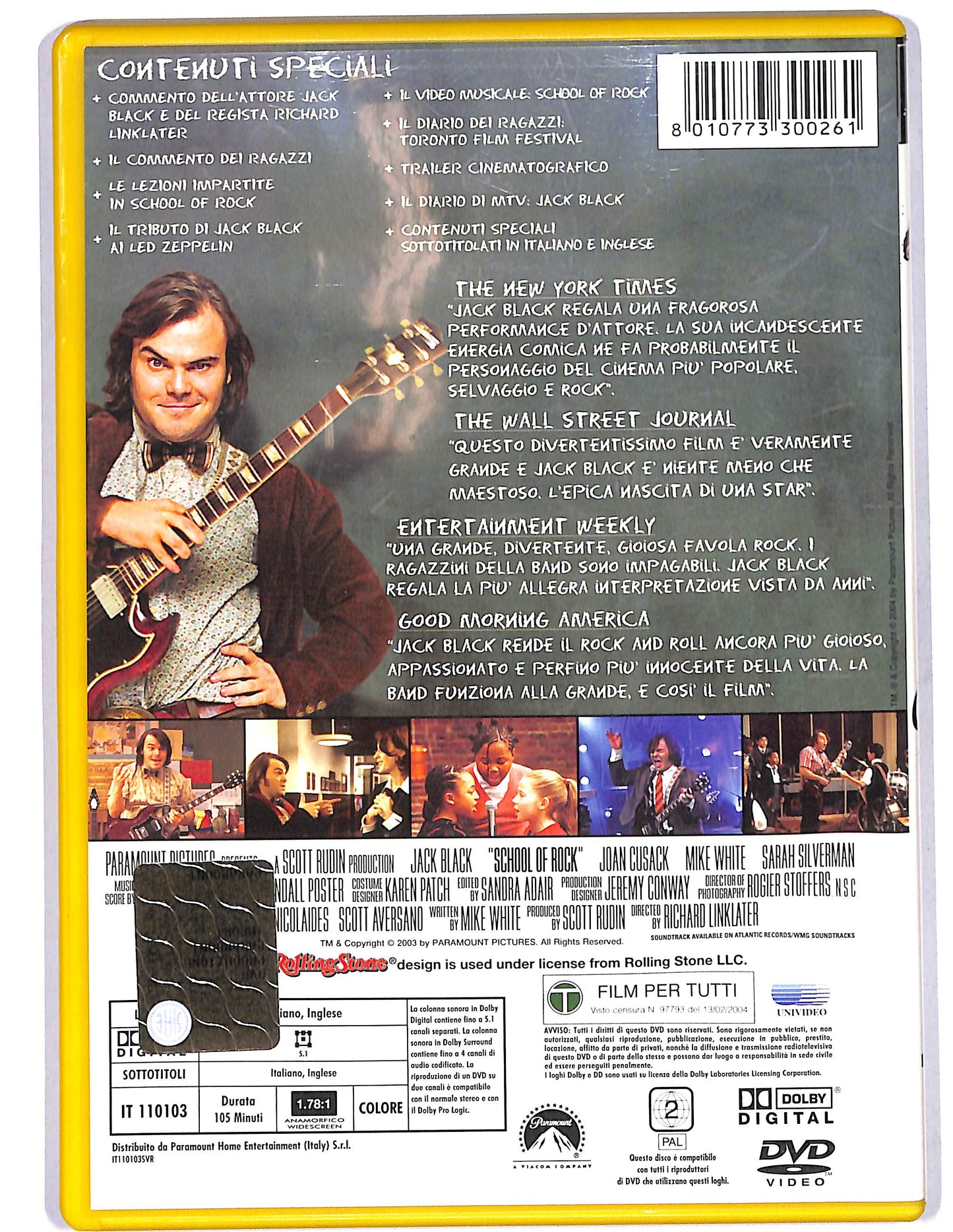 EBOND School of Rock NOLEGGIO DVD DB809307