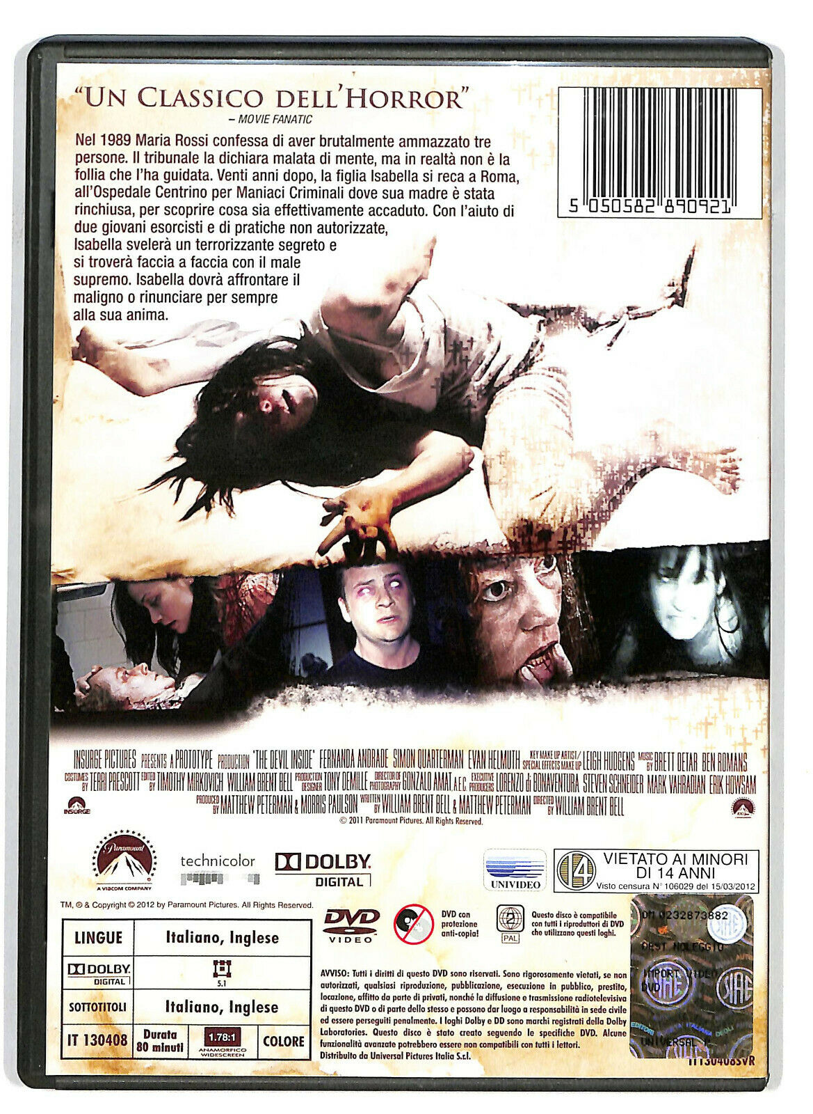 EBOND L'altra Faccia Del Diavolo NOLEGGIO DVD DB809615