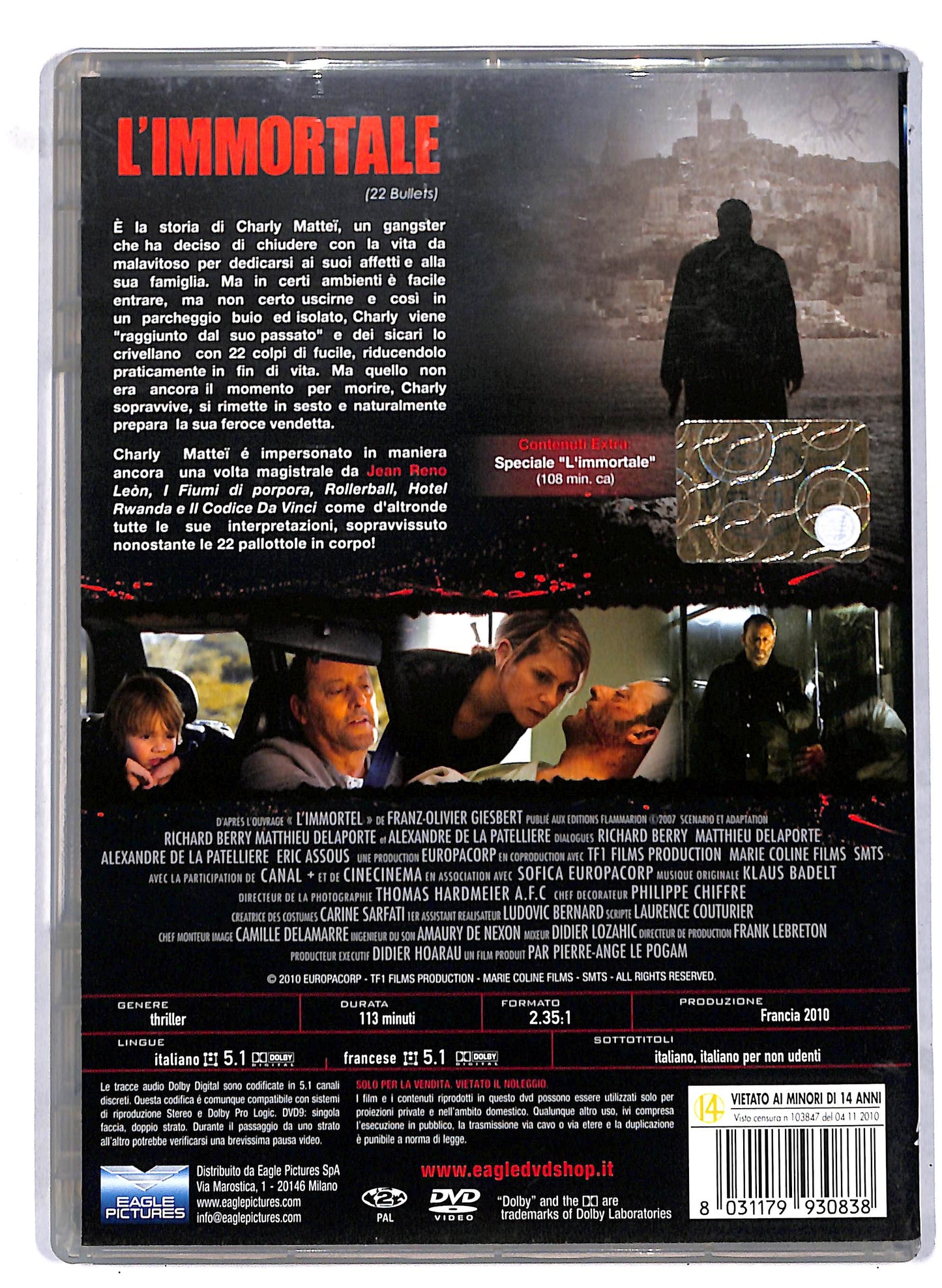 EBOND L'Immortale NOLEGGIO DVD DB809623
