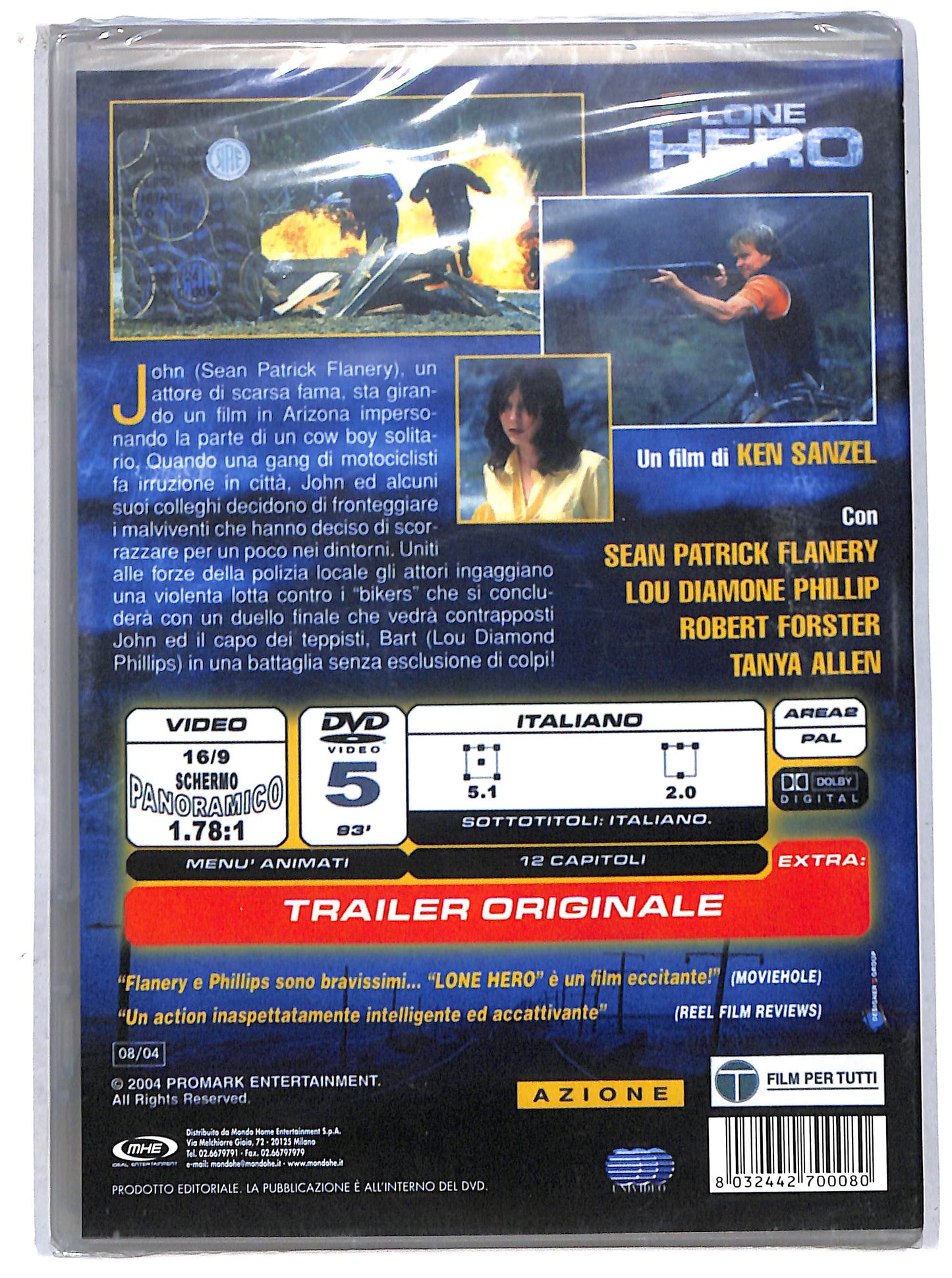 EBOND lone hero DVD DB809850