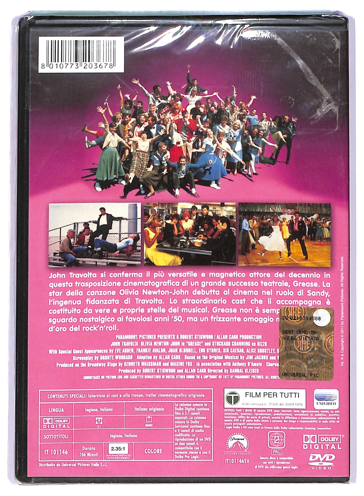 EBOND Grease DVD DB810121