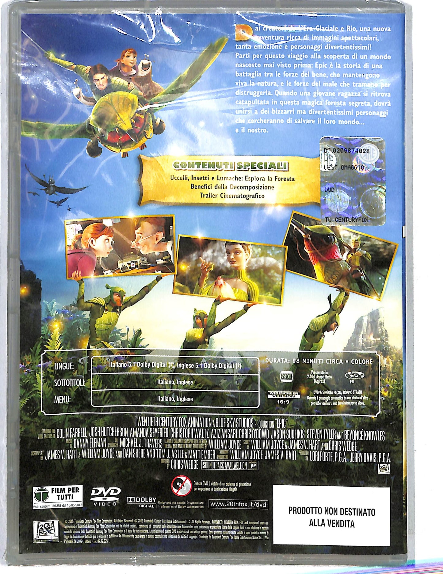 EBOND Epic il mondo segreto EDITORIALE DVD DB810140
