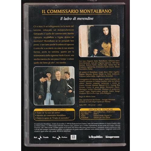 EBOND Il Commissario Montalbano Il Ladro Di Merendine V.1 Editoriale DVD DB810158
