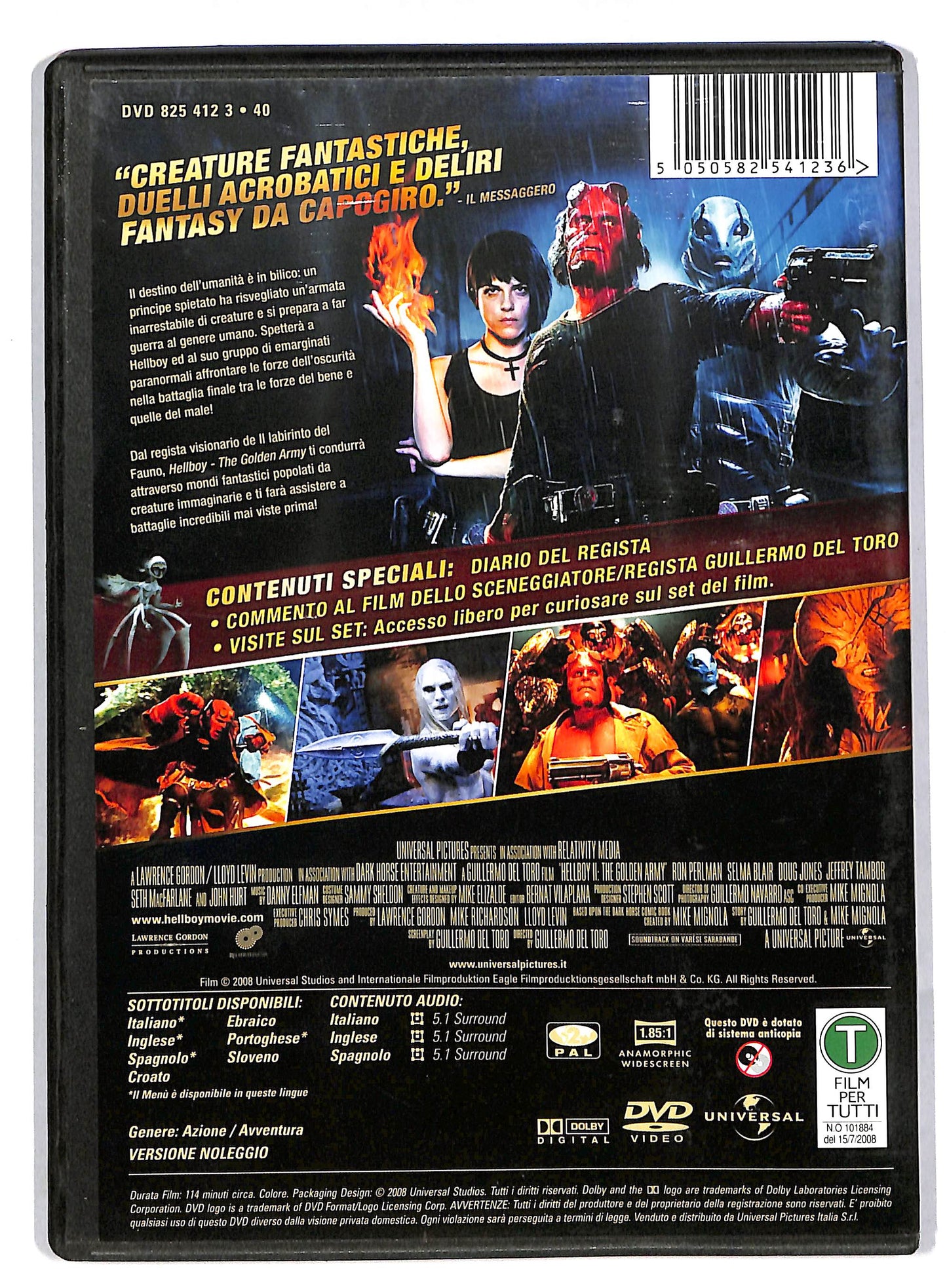 EBOND Hellboy - The Golden Army NOLEGGIO DVD DB810318