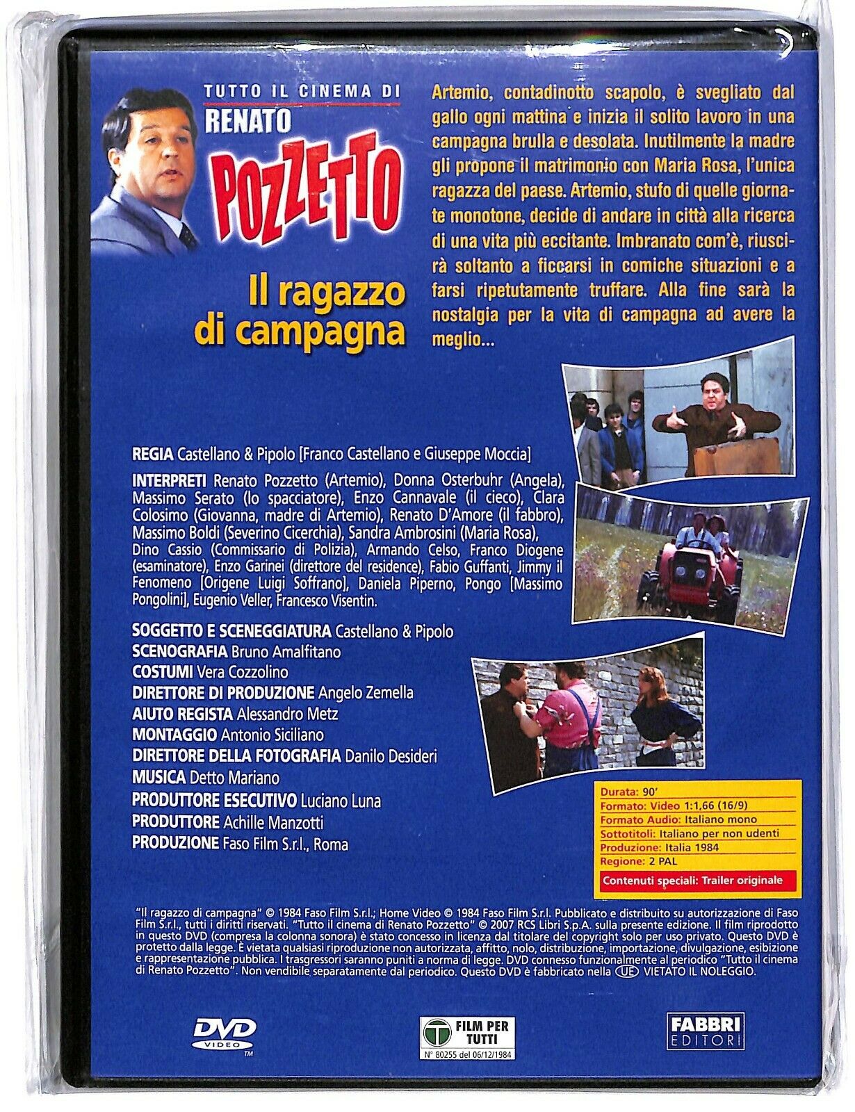 EBOND Il Ragazzo Di Campagna Con Renato Pozzetto NOLEGGIO DVD DB810328