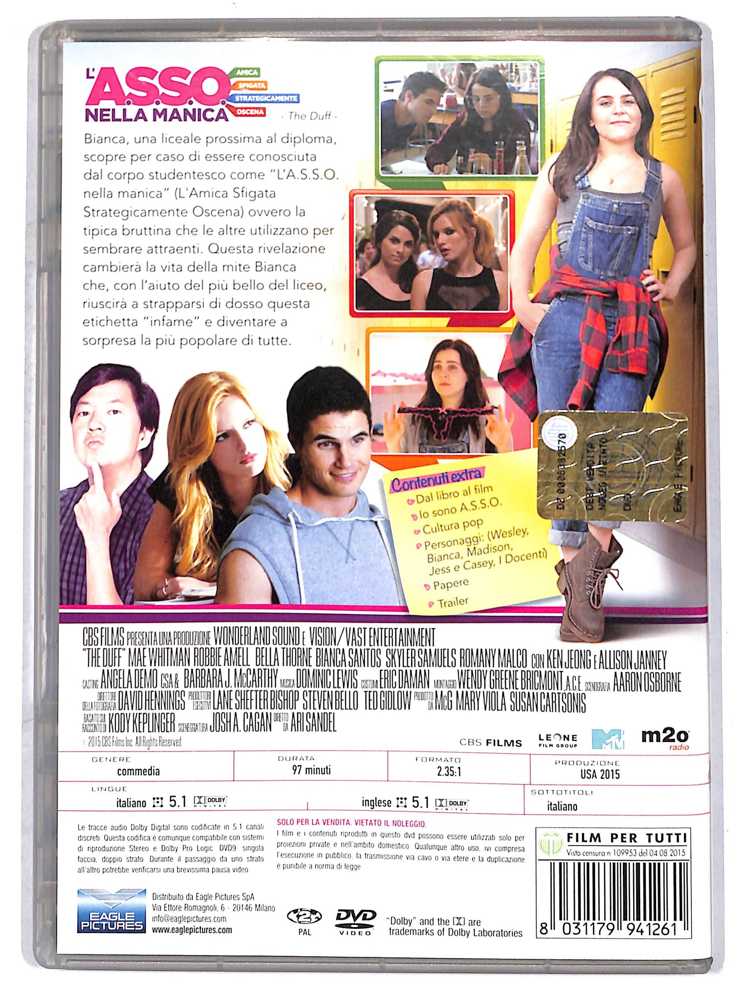 EBOND L'asso nella manica NOLEGGIO DVD DB810345