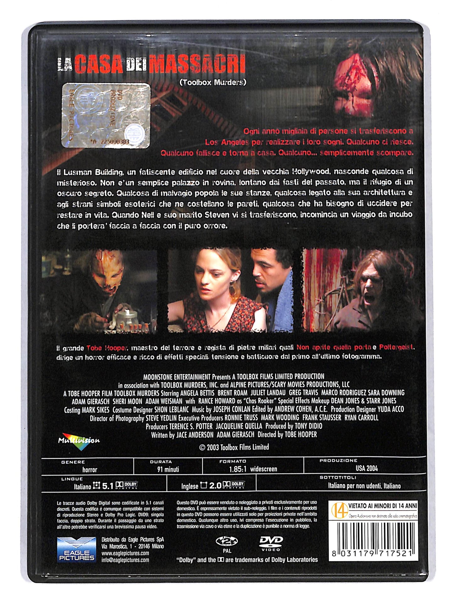 EBOND La casa dei massacri NOLEGGIO DVD DB810609
