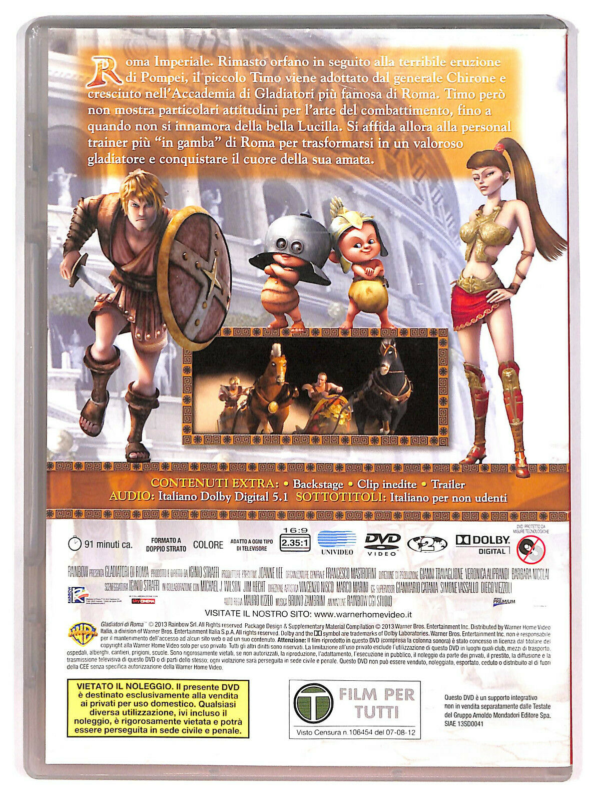 EBOND Gladiatori Di Roma Editoriale NOLEGGIO DVD DB810639