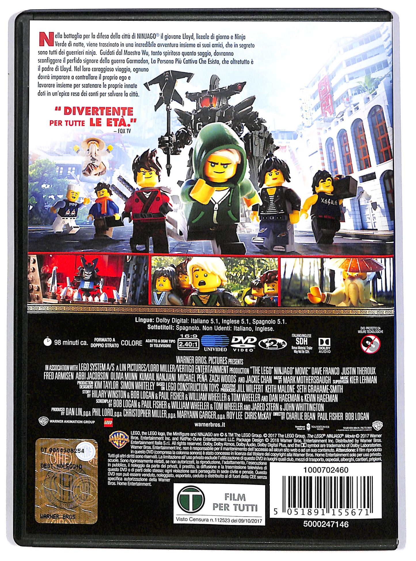 EBOND LEGO Ninjago - Il film Noleggio DVD DB810643