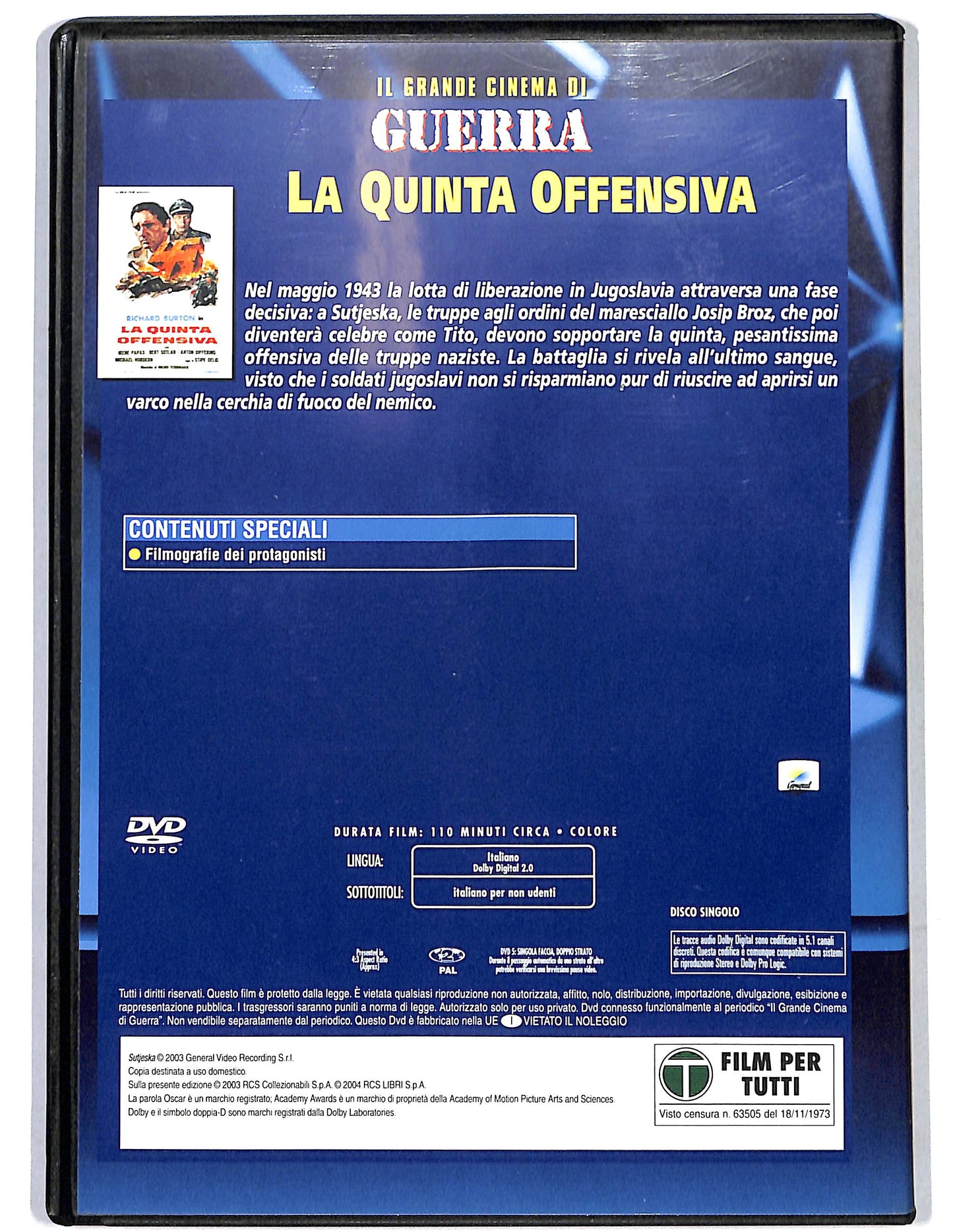 EBOND La quinta offensiva EDITORIALE DVD DB810805