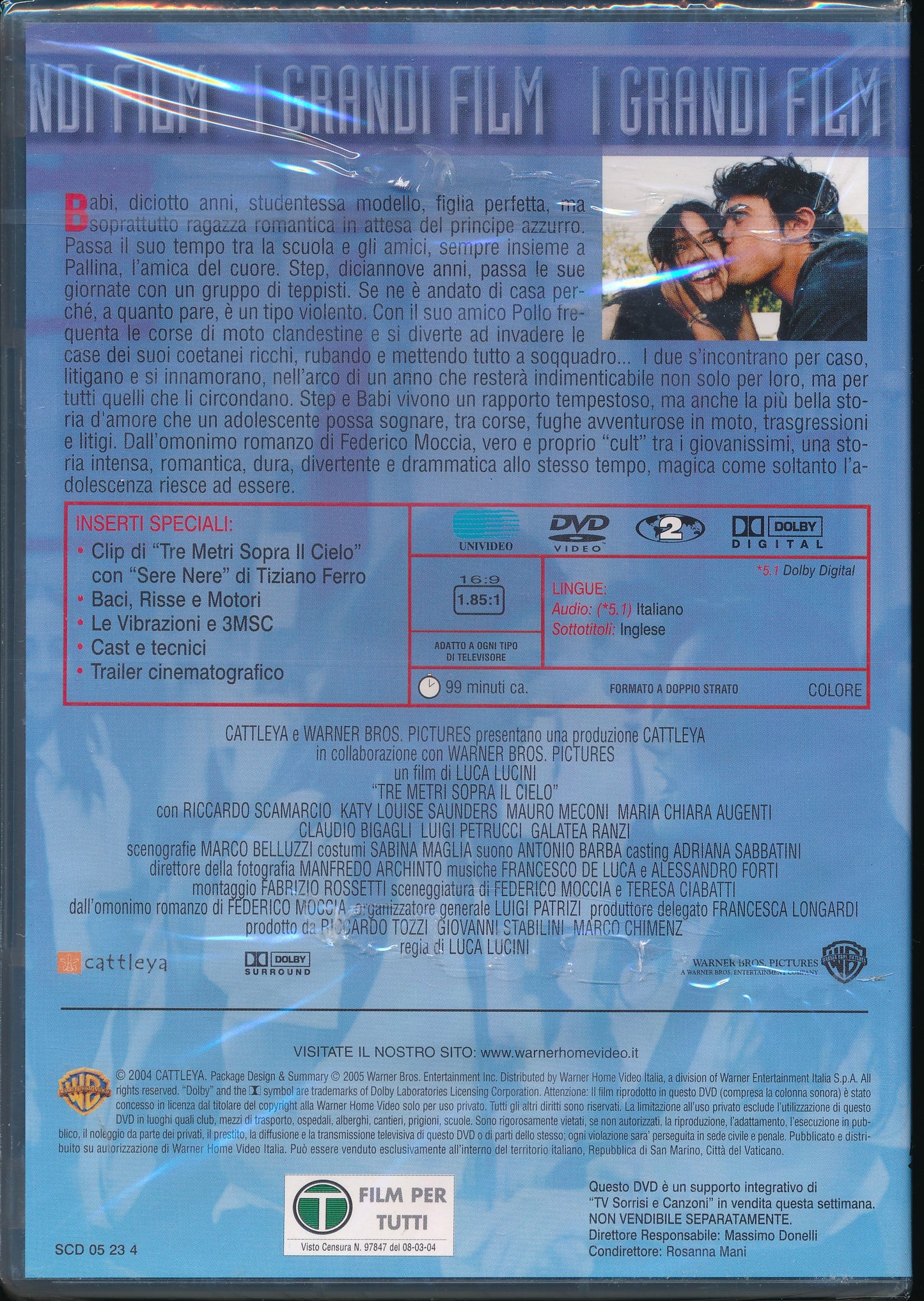 EBOND 3MSC - Tre metri sopra il cielo [Editoriale] DVD DB810818