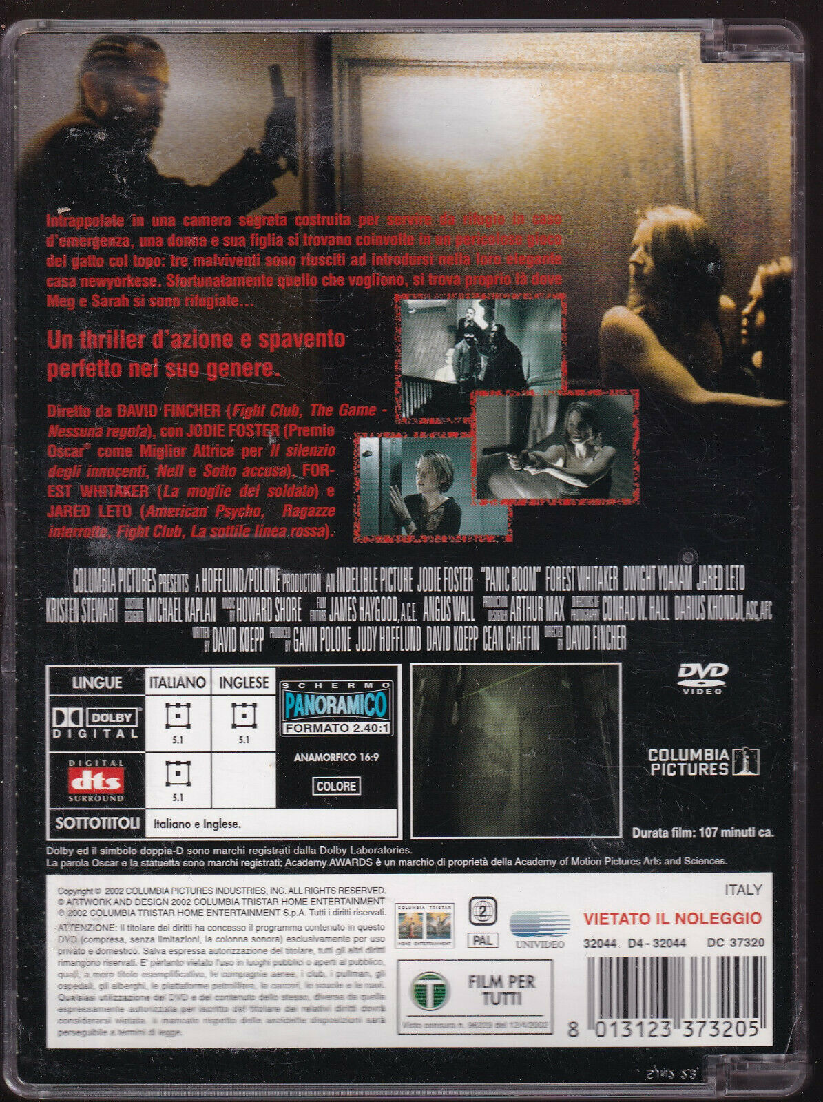 EBOND Panic Room DVD DB810830