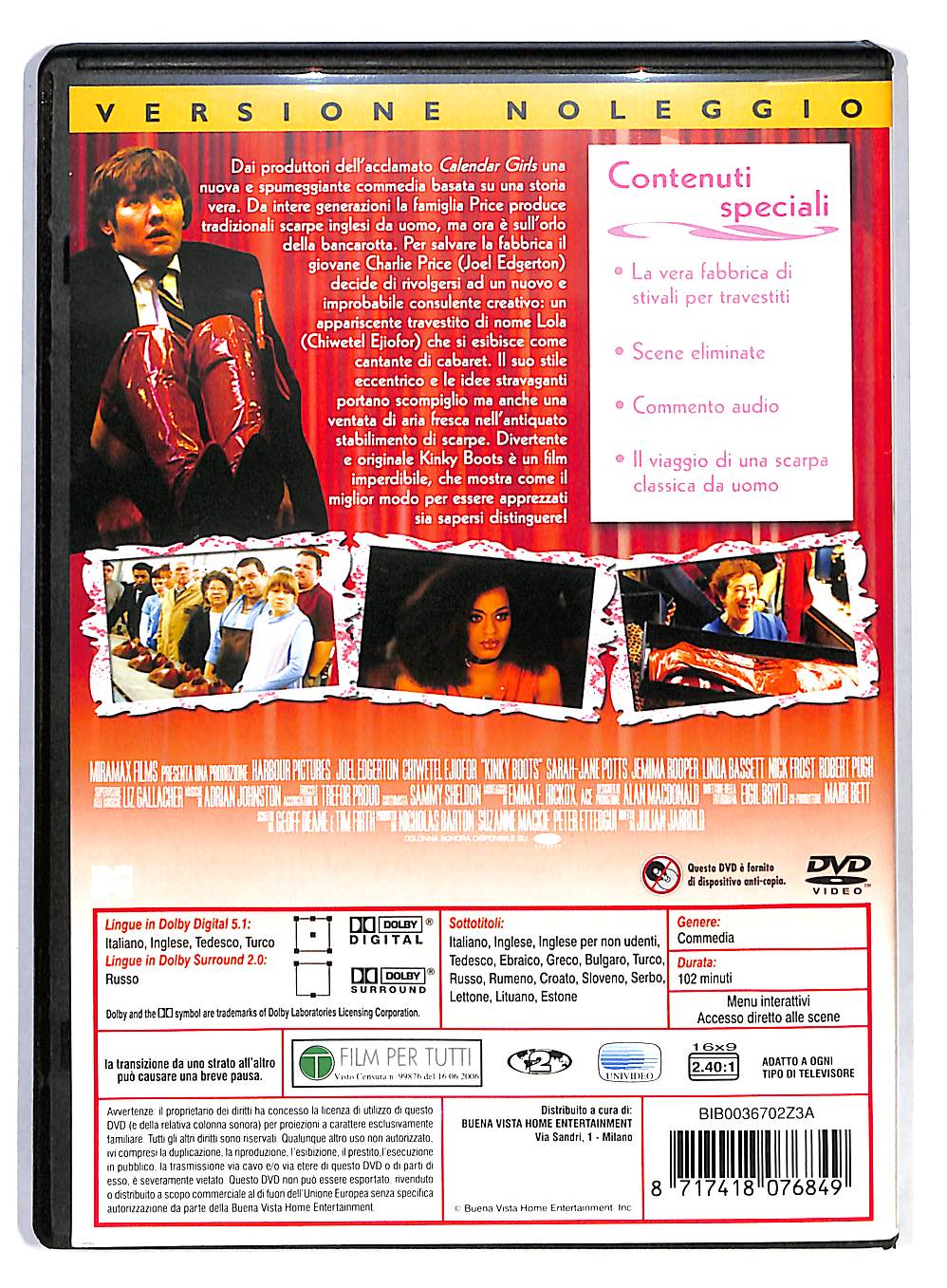 EBOND Kinky Boots - Decisamente diversi NOLEGGIO DVD DB811127