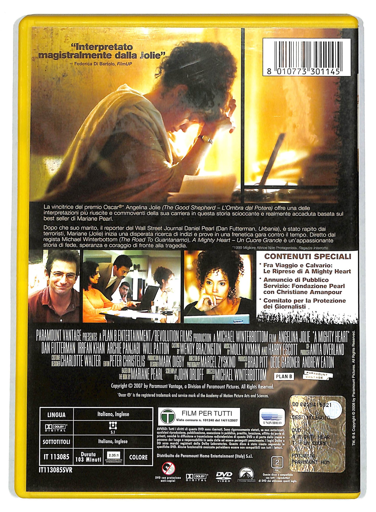 EBOND A mighty heart NOLEGGIO DVD DB811147