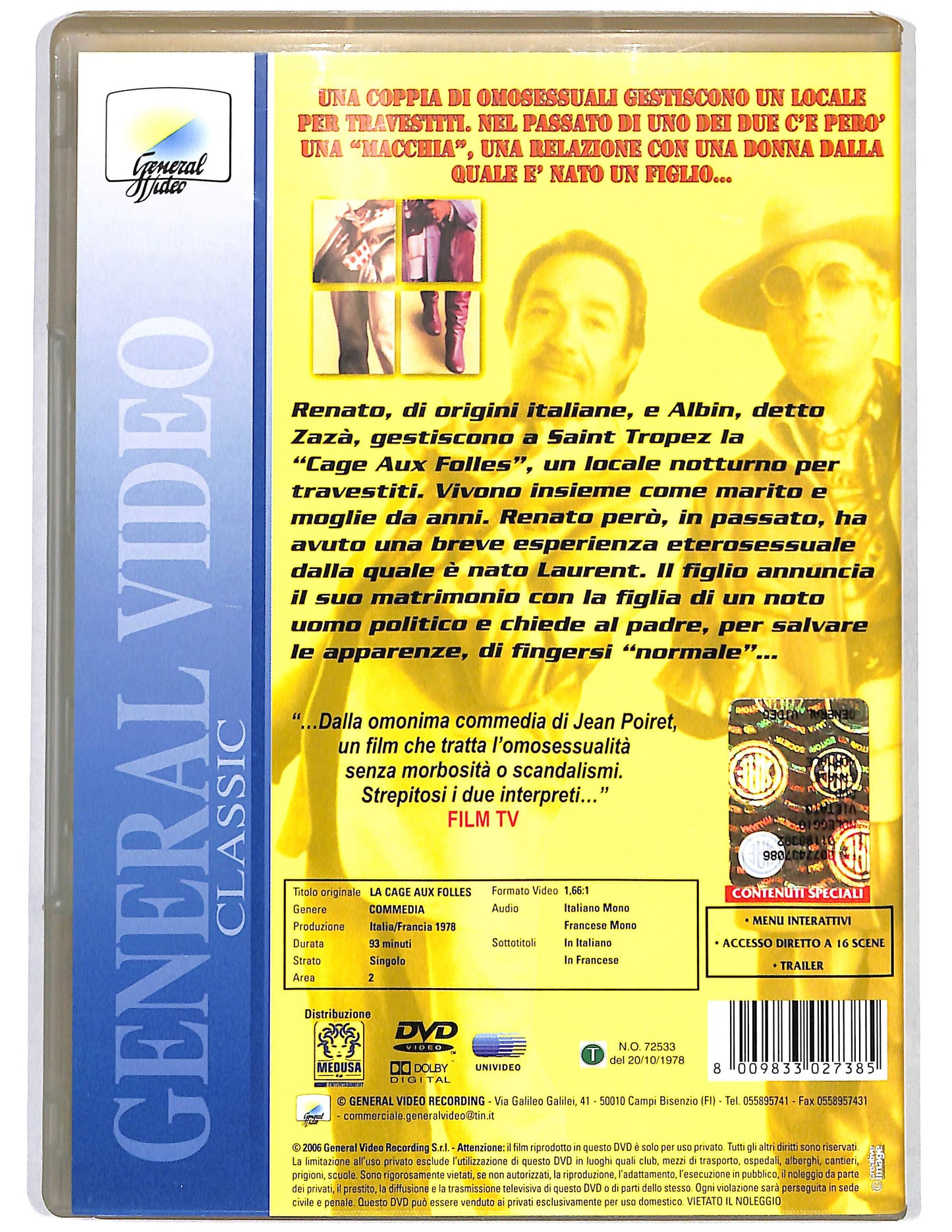 EBOND Il vizietto DVD DB811339