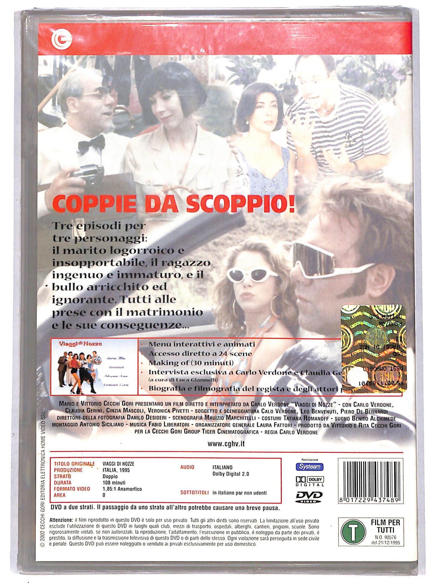 EBOND viaggi di nozze DVD DB811340