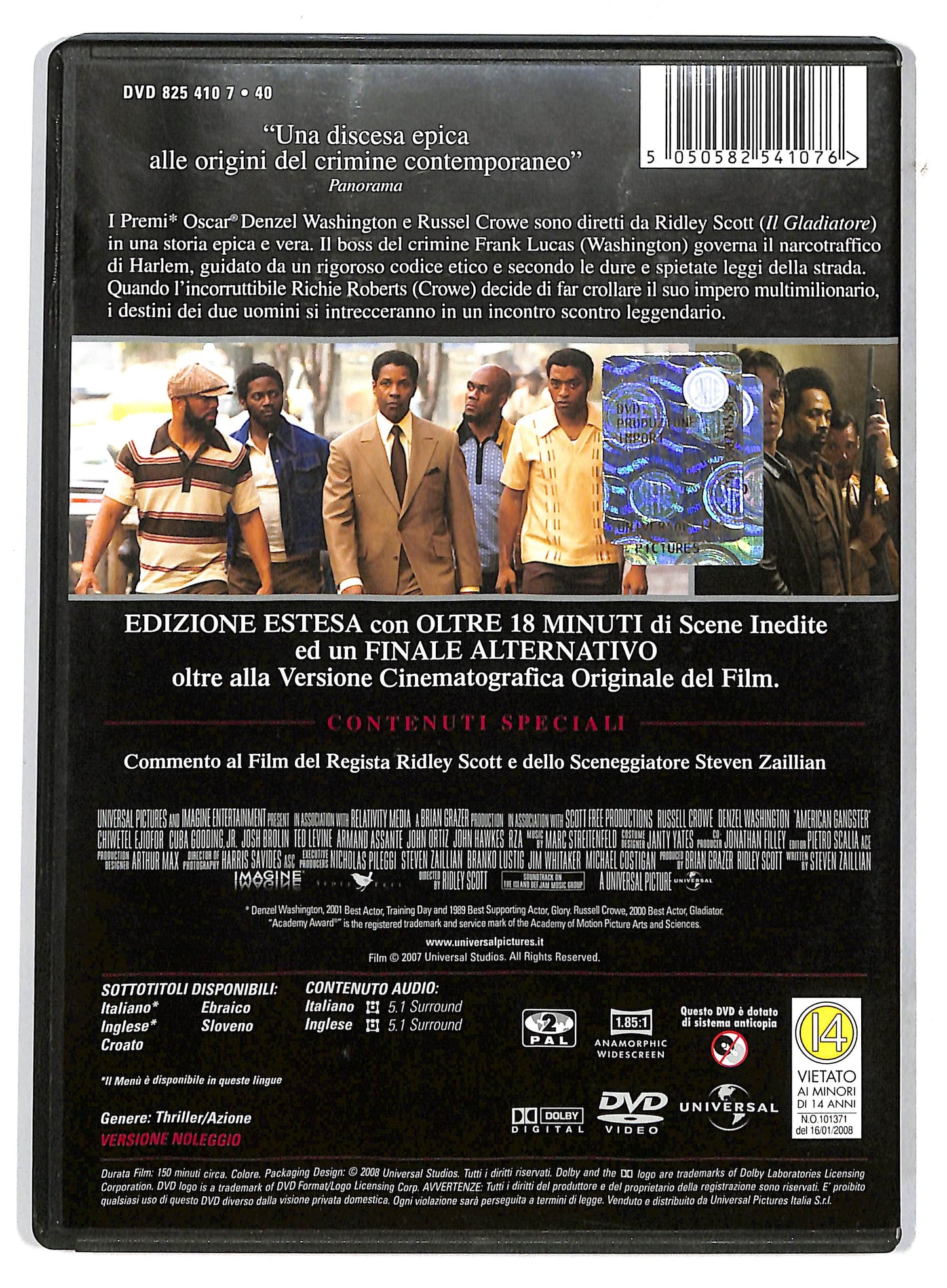 EBOND American gangster NOLEGGIO DVD DB811546