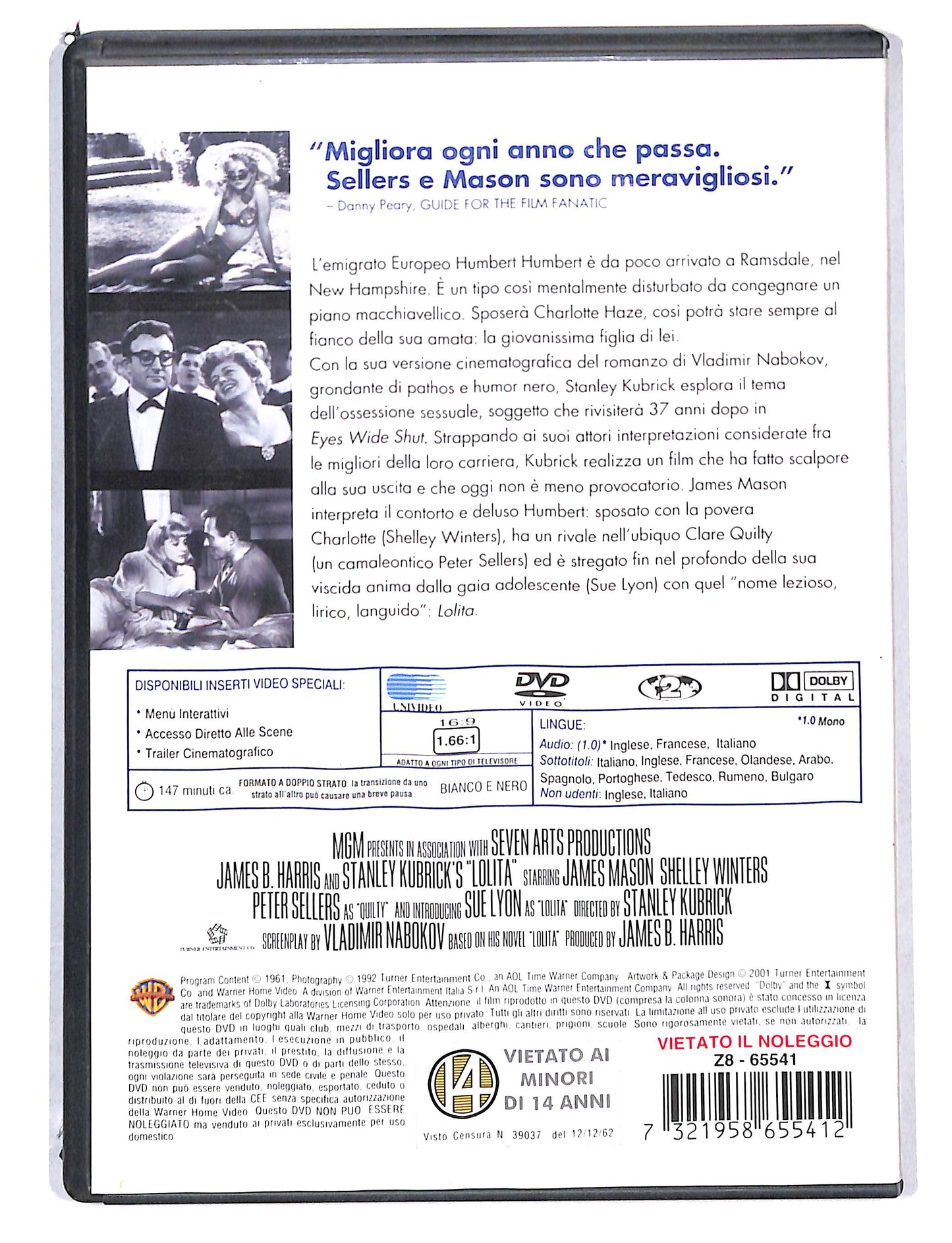 EBOND Lolita EDITORIALE DVD DB811930