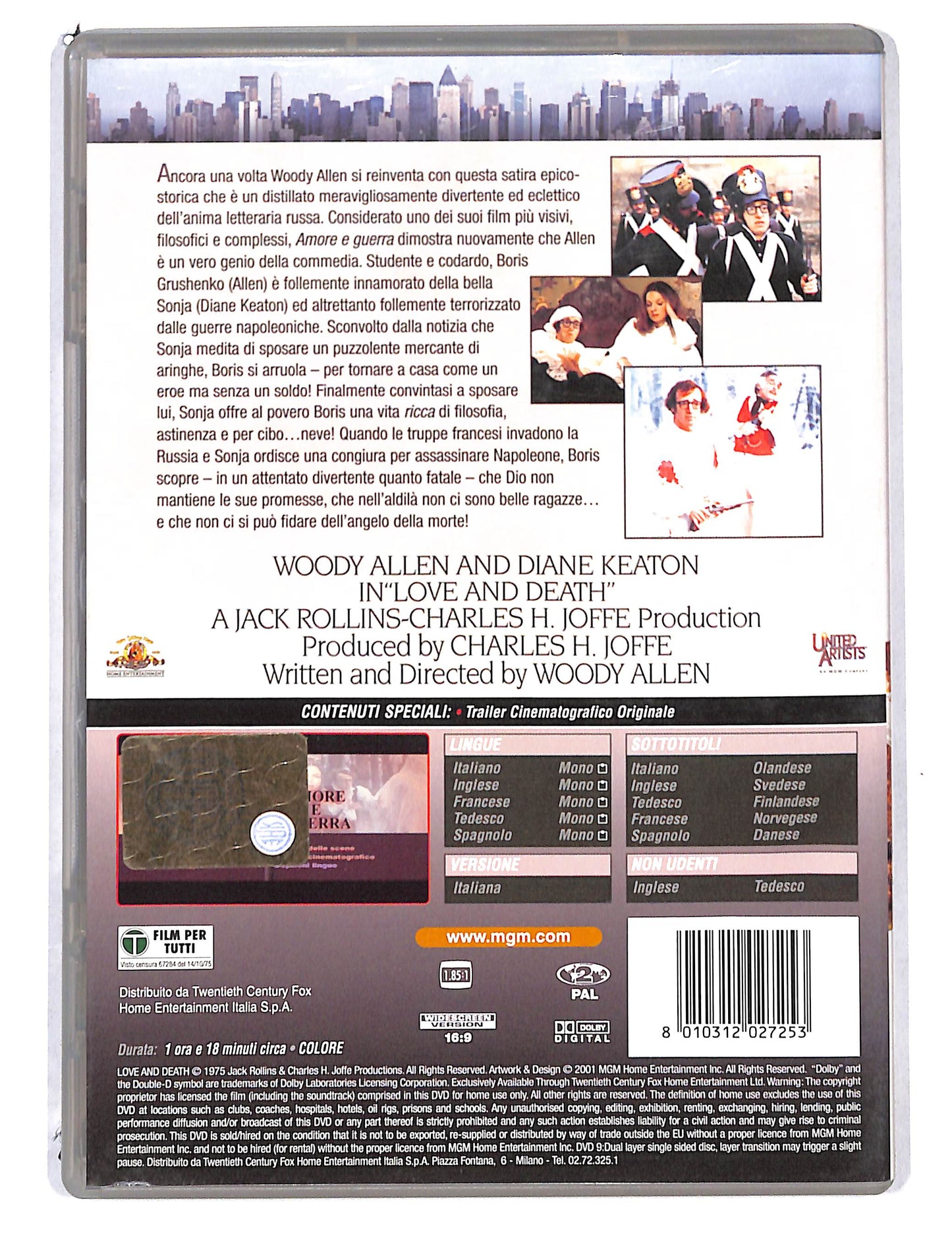 EBOND Amore e guerra DVD DB811946
