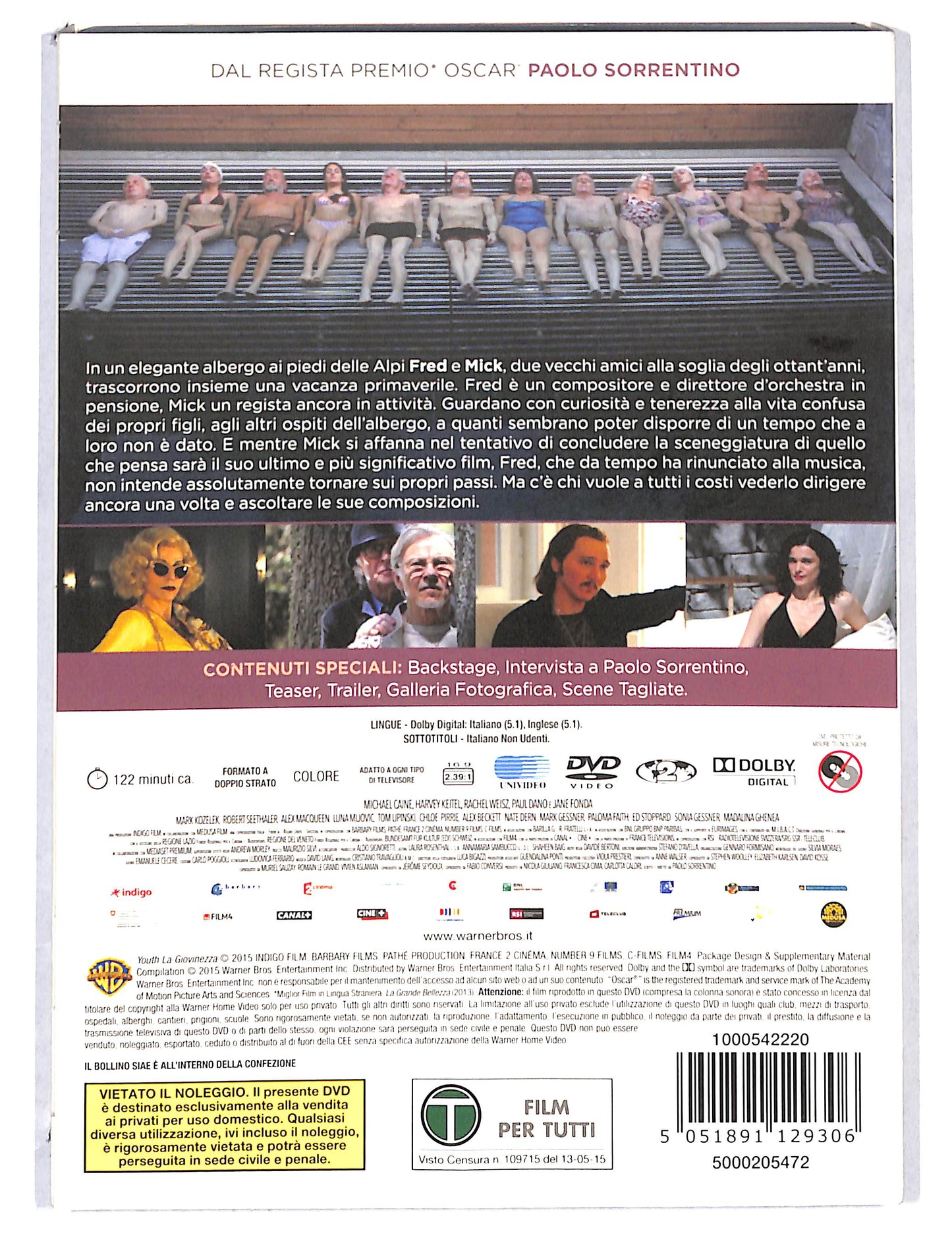 EBOND Youth - La giovinezza SLIPCASE DVD DB811957