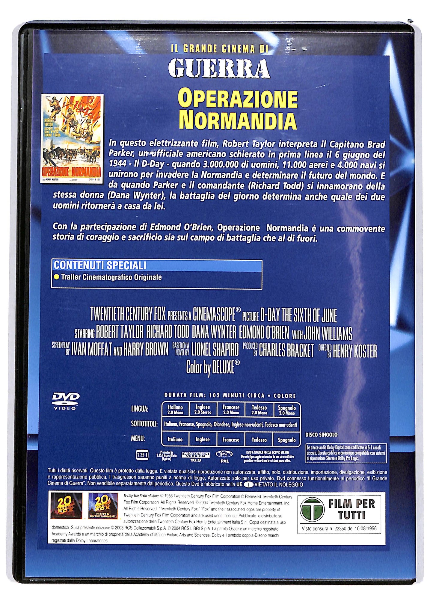 EBOND Operazione Normandia EDITORIALE DVD DB812357