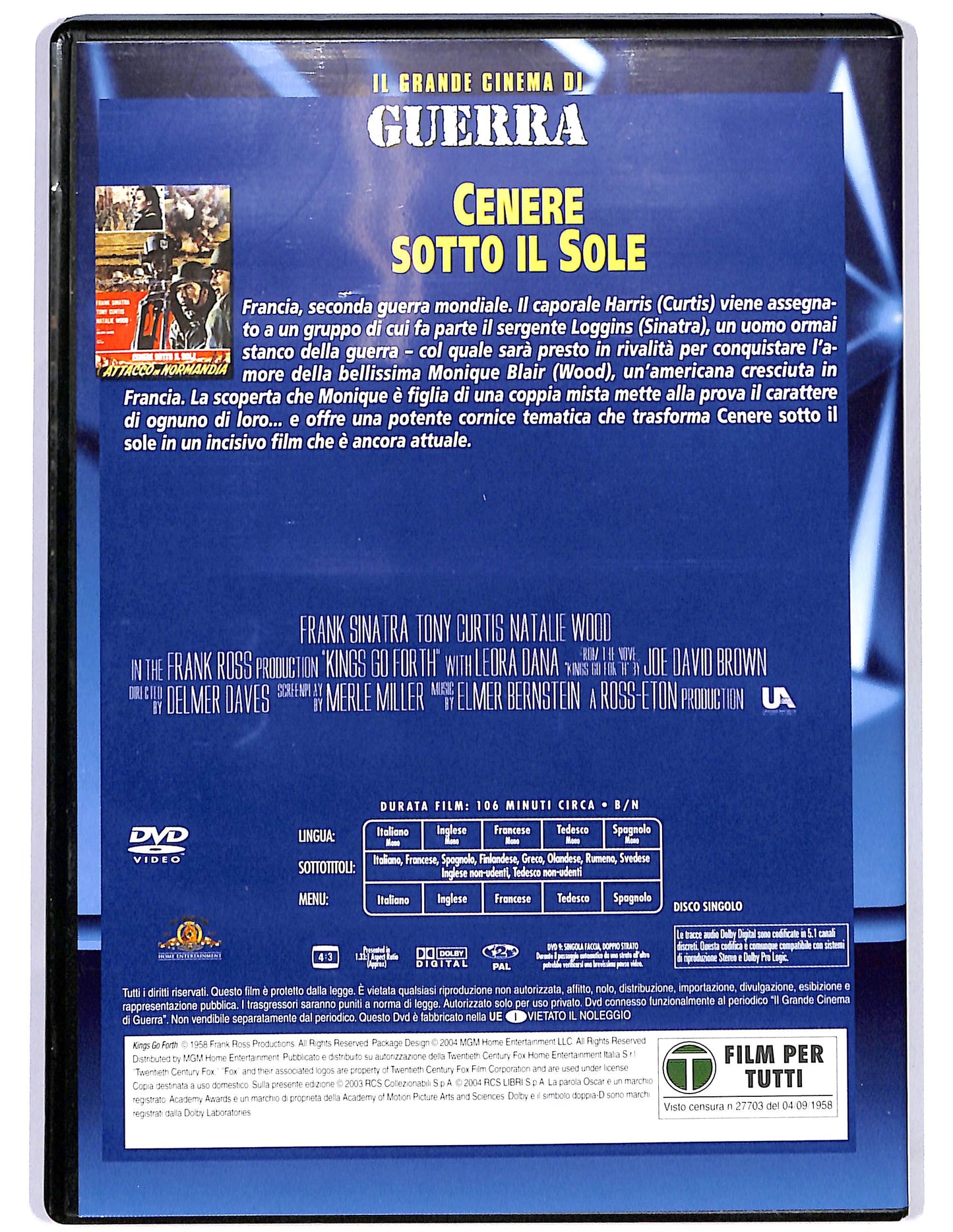 EBOND Cenere sotto il sole DVD DB812359