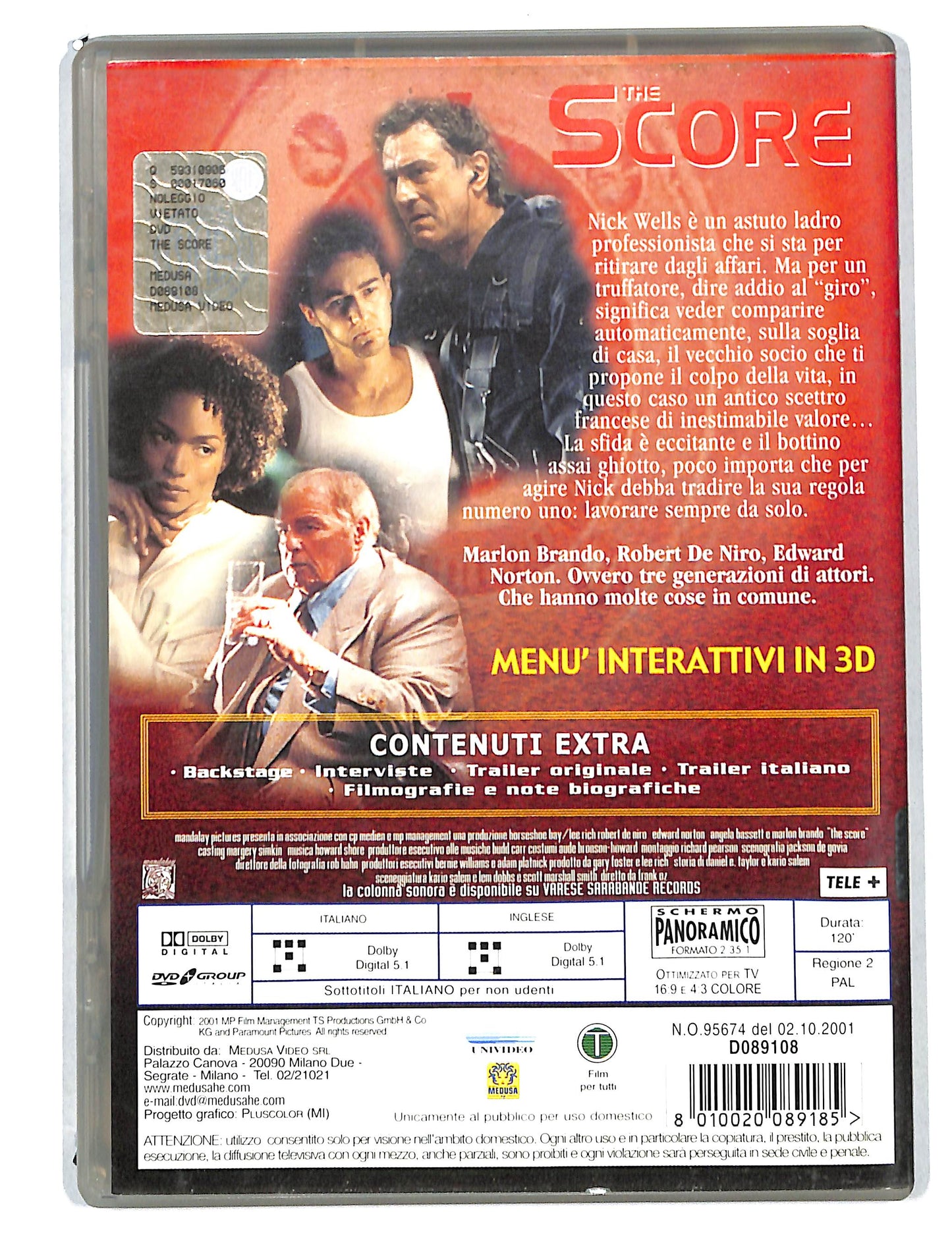 EBOND The score DVD DB812739