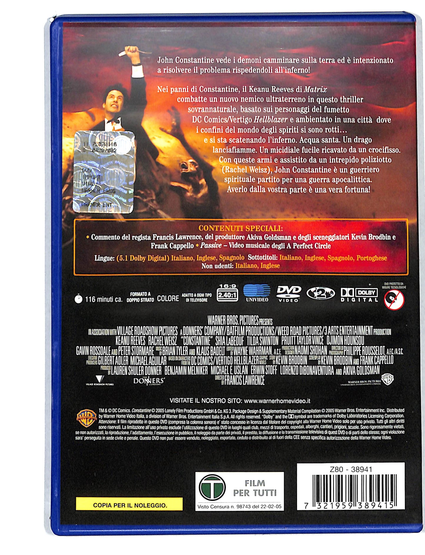 EBOND Constantine NOLEGGIO DVD DB812742
