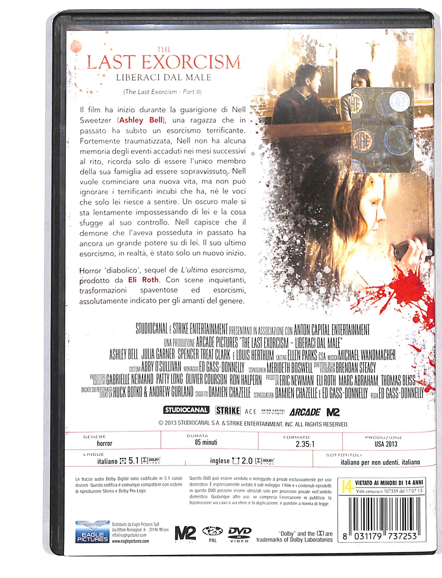 EBOND The last exorcism - liberaci dal male NOLEGGIO DVD DB812747