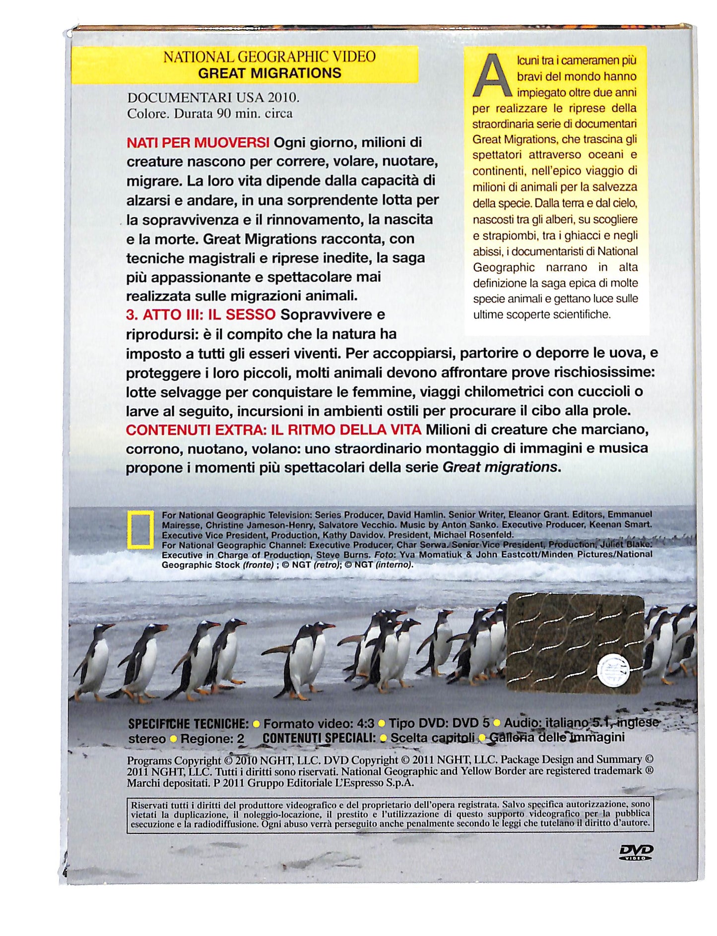 EBOND National geographic - Great Migrations vol.3 EDITORIALE DVD DB812902