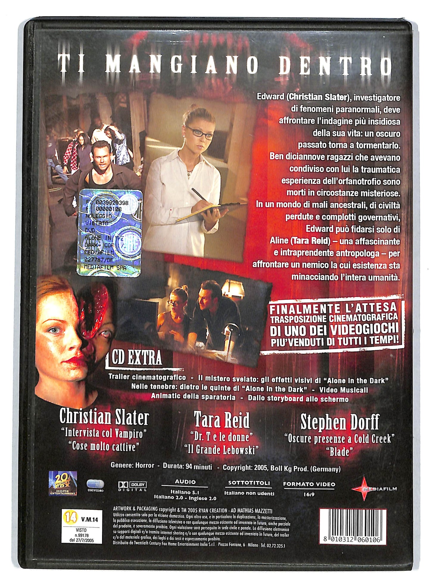 EBOND Alone In The Dark DVD DB812903