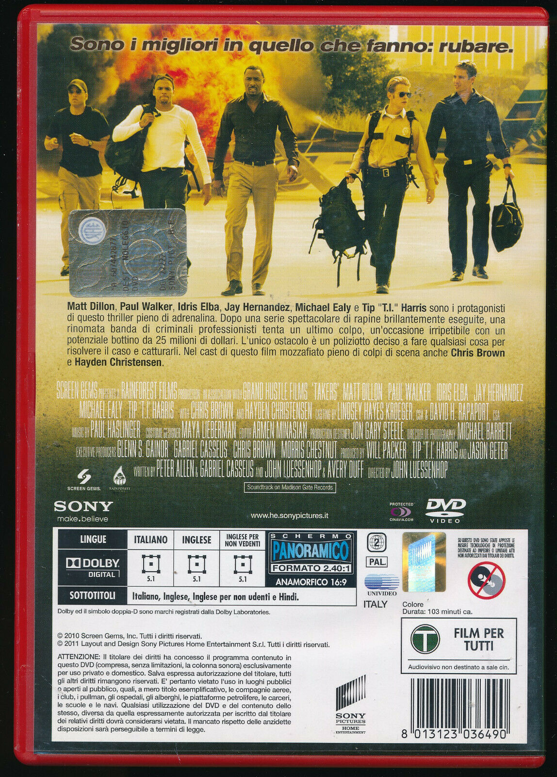 EBOND Takers Noleggio DVD DB813117
