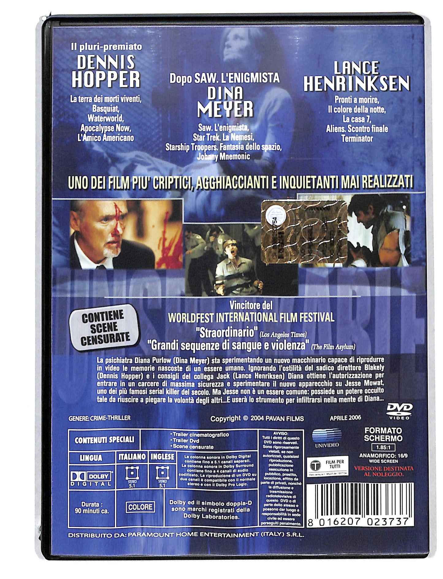 EBOND Unspeakable NOLEGGIO DVD DB813129
