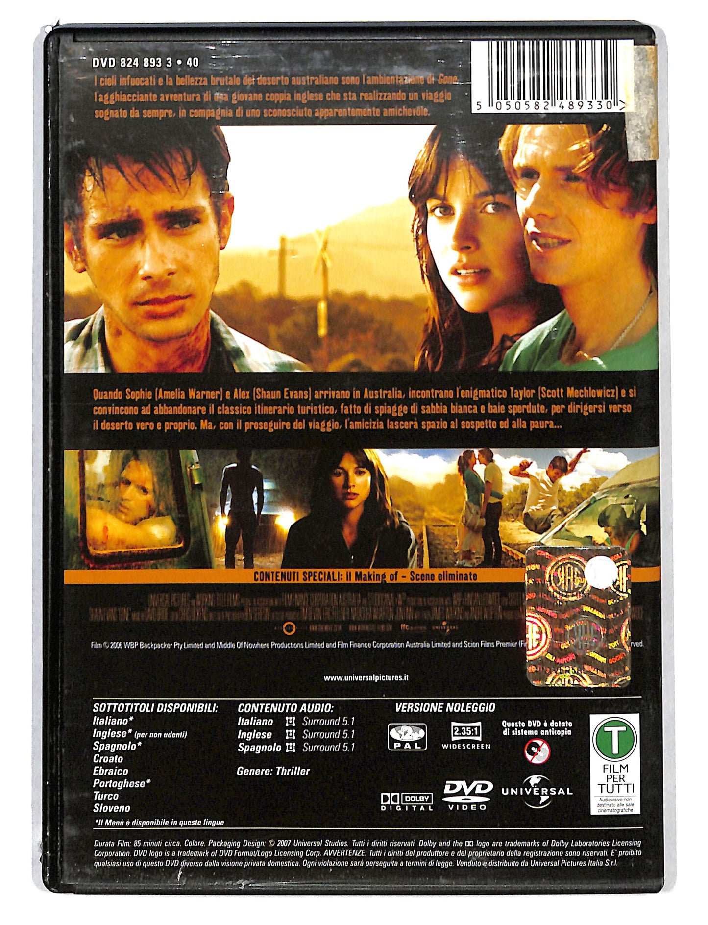 EBOND Gone Passaggio Per L'Inferno NOLEGGIO DVD DB813131