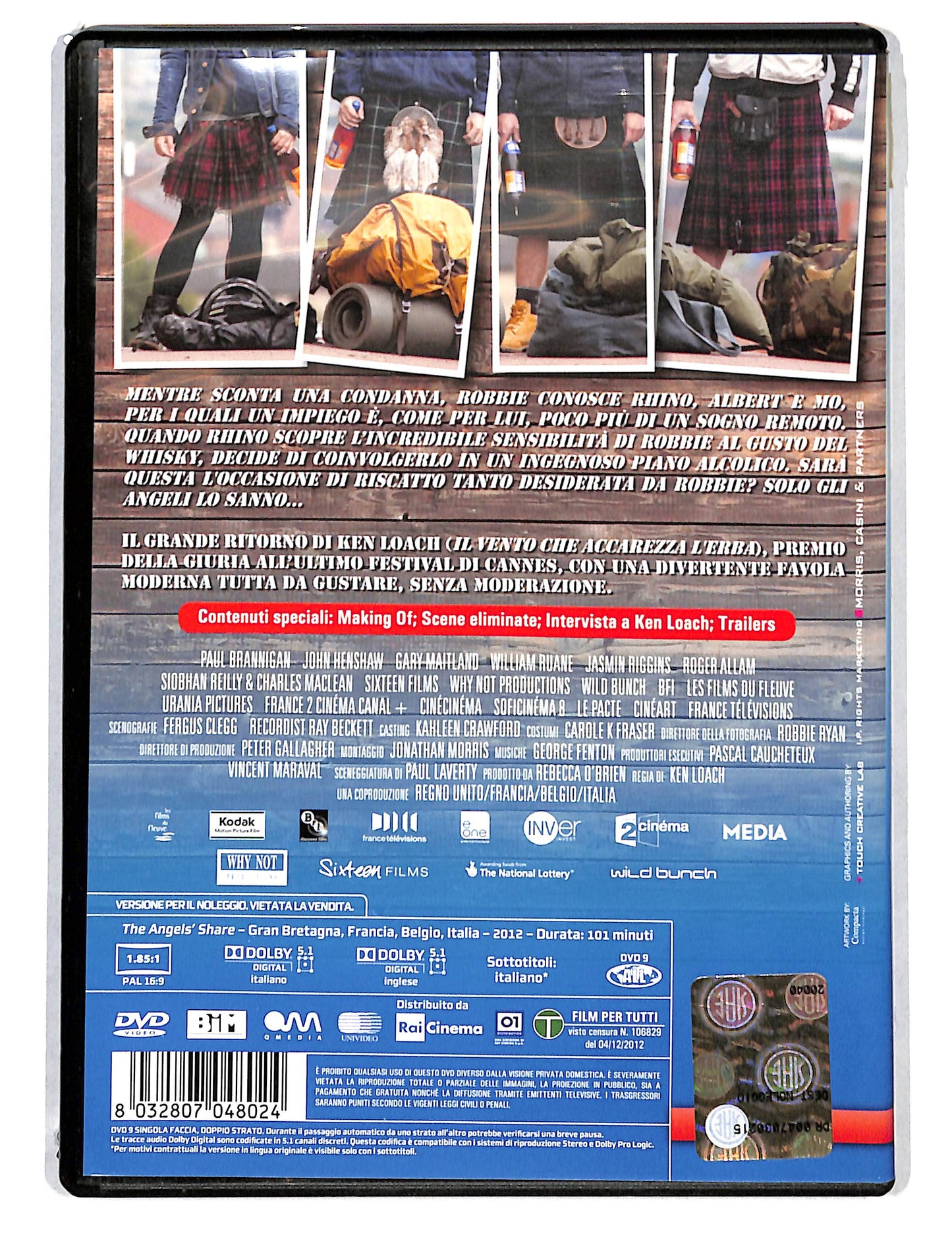 EBOND La Parte degli angeli NOLEGGIO DVD DB813133