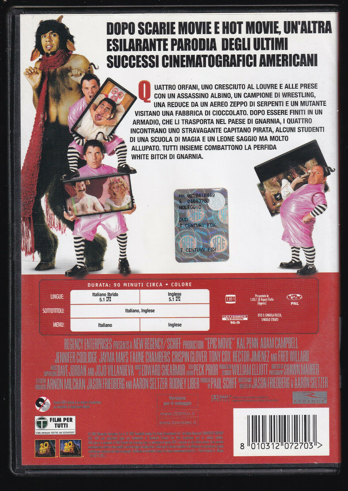 EBOND Epic Movie  Ex Noleggio DVD DB813138