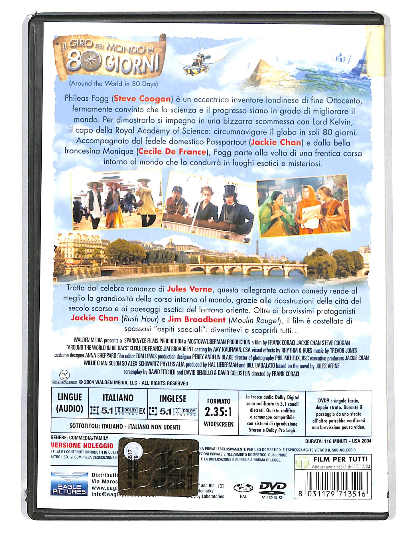 EBOND Il Giro Del Mondo In 80 Giorni NOLEGGIO DVD DB813143