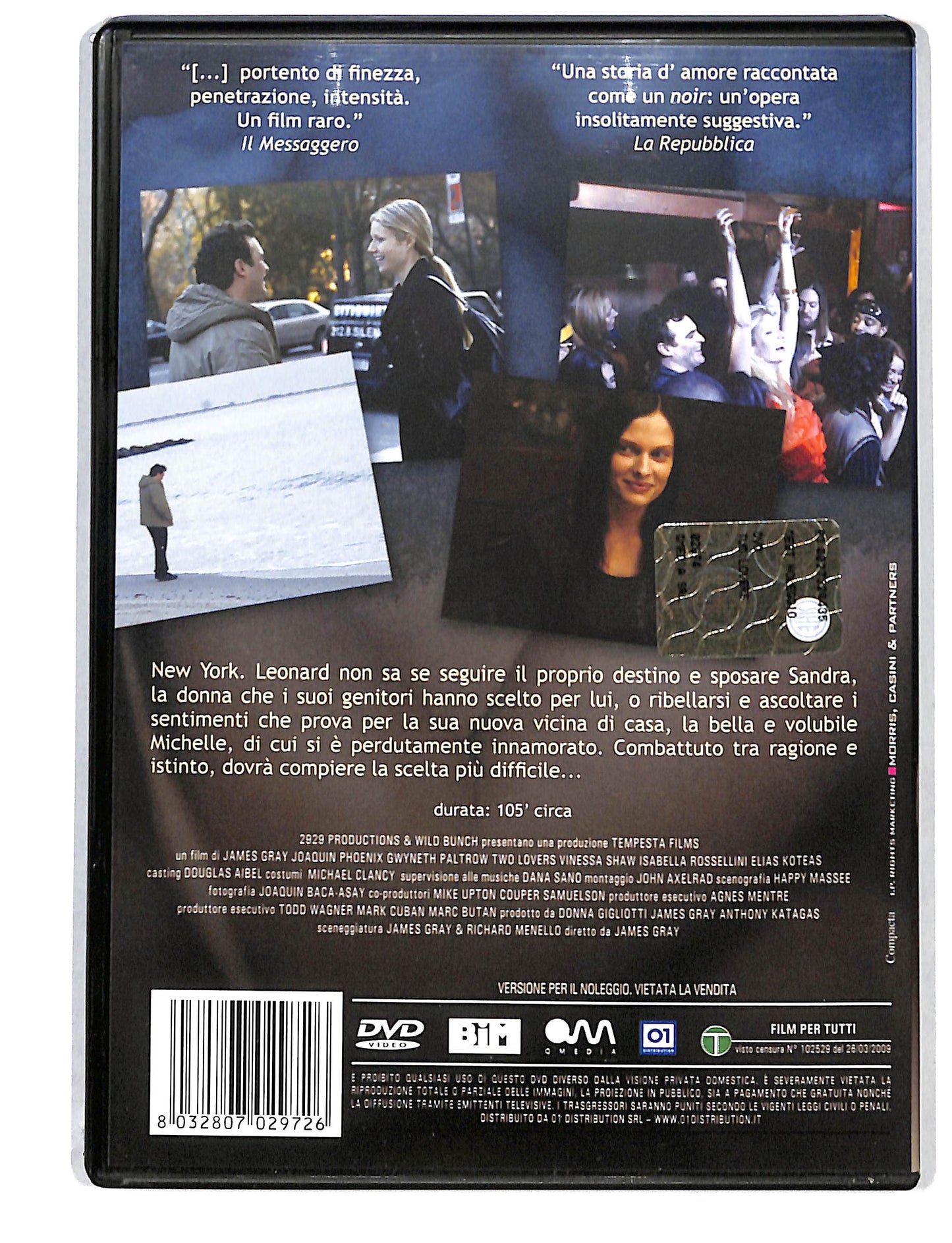 EBOND Two Lovers NOLEGGIO DVD DB813157
