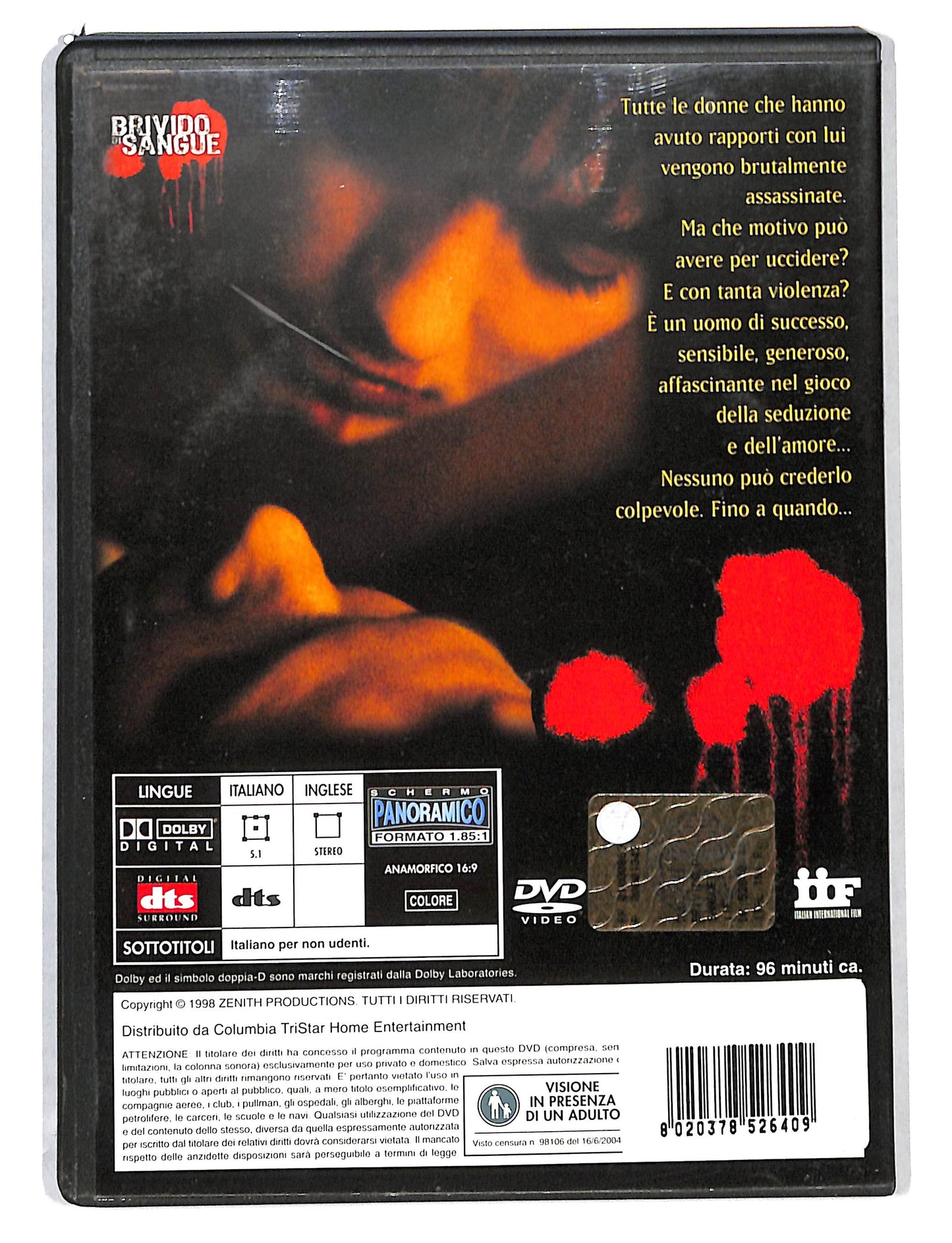 EBOND Brivido di sangue NOLEGGIO DVD DB813164