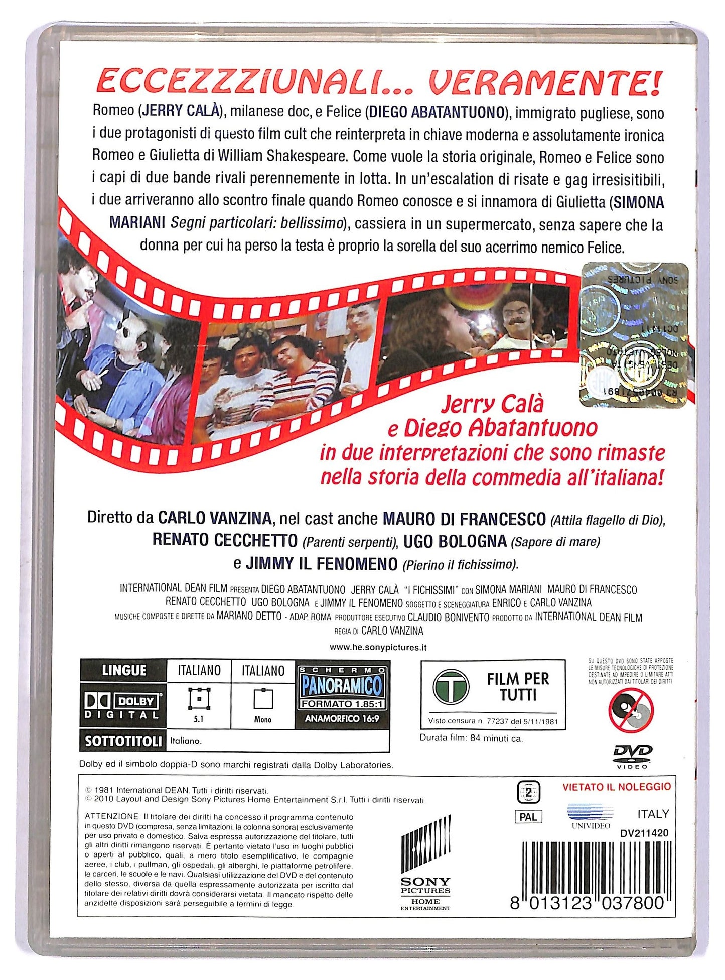 EBOND I Fichissimi NOLEGGIO DVD DB813617