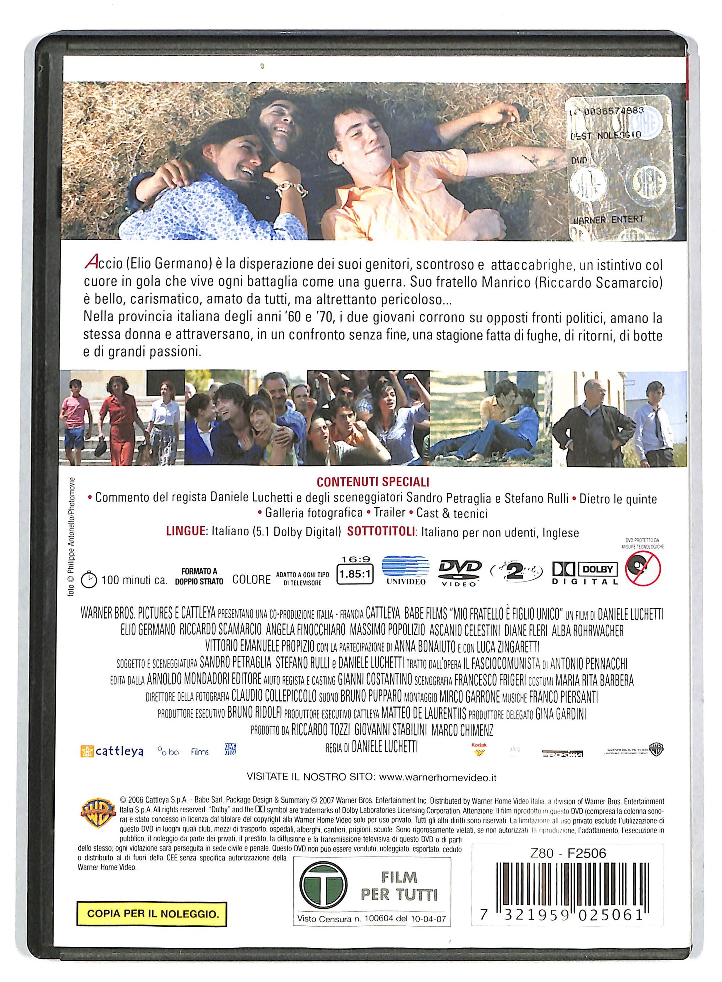 EBOND mio fratello e figlio unico NOLEGGIO DVD DB813638