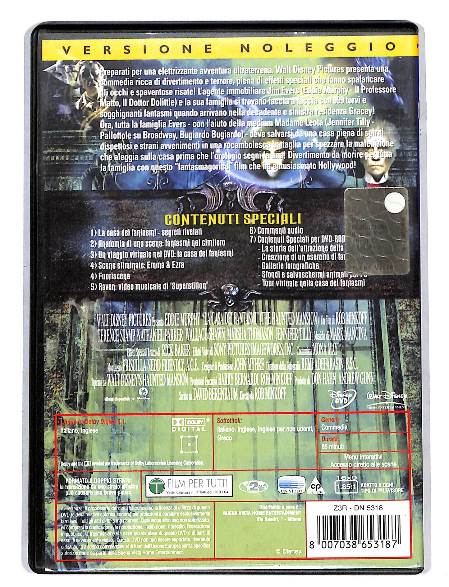 EBOND La casa dei Fantasmi NOLEGGIO DVD DB813648