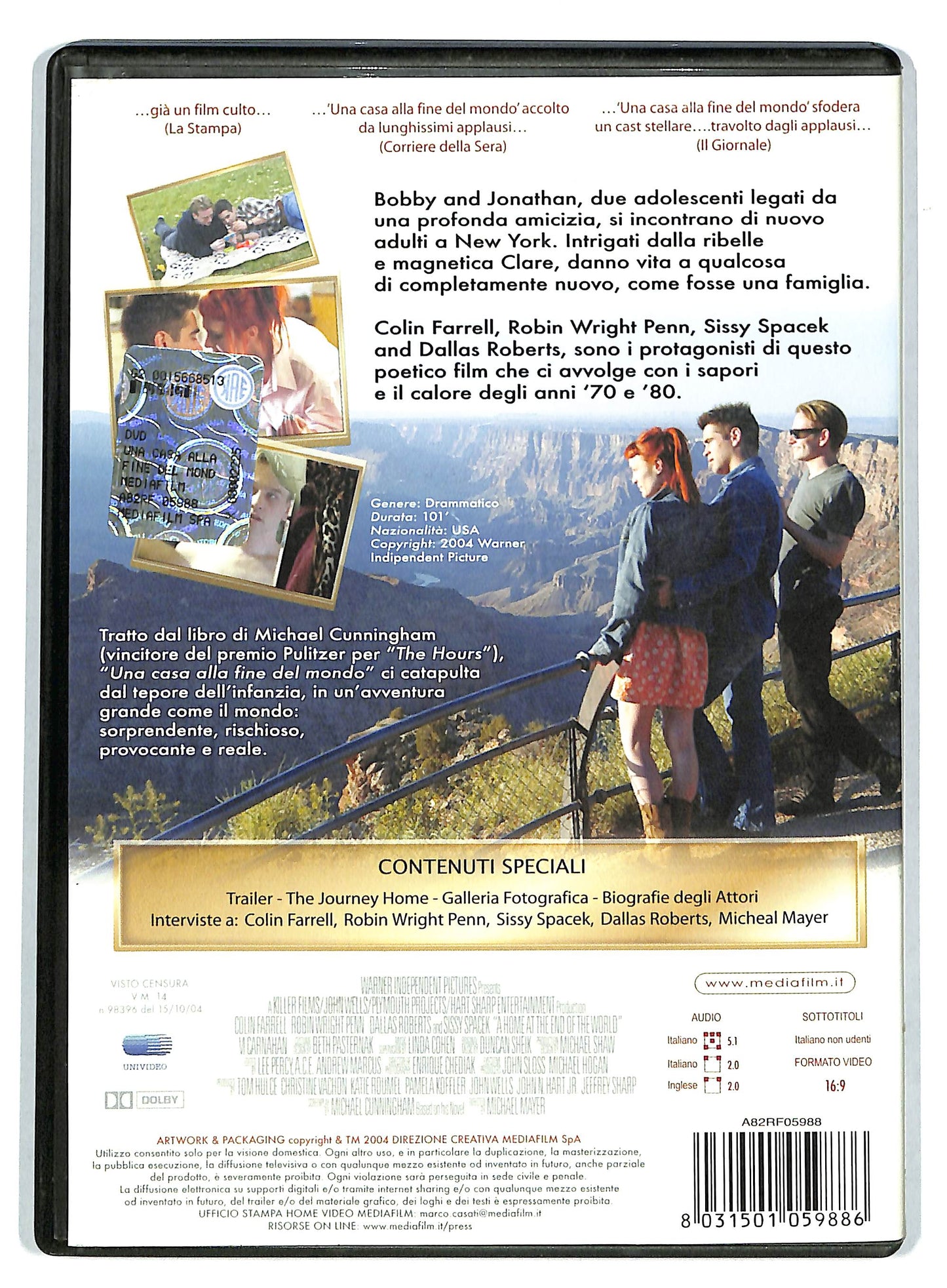 EBOND Una casa alla fine del mondo EDITORIALE DVD DB813663