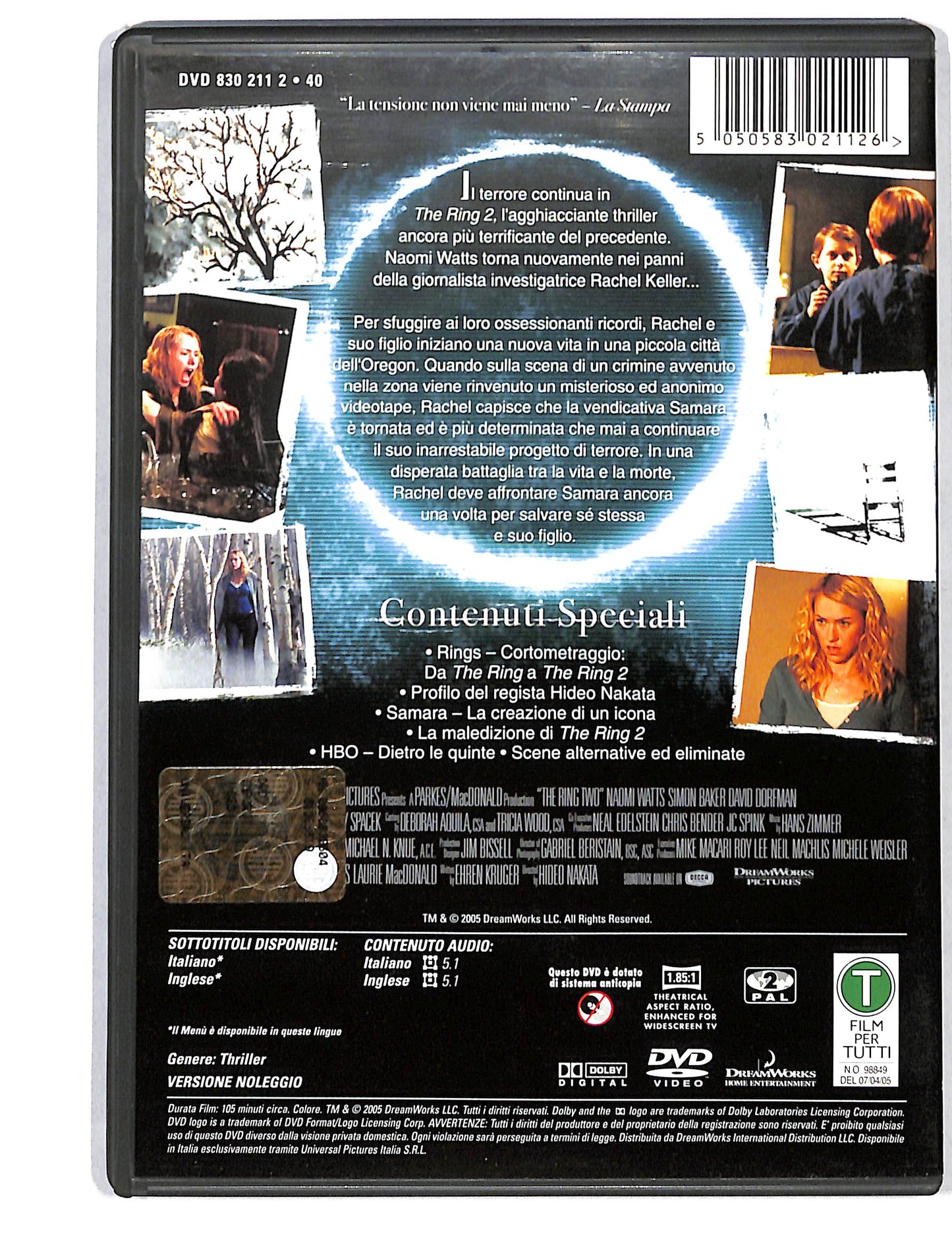 EBOND The Ring 2 NOLEGGIO DVD DB813805