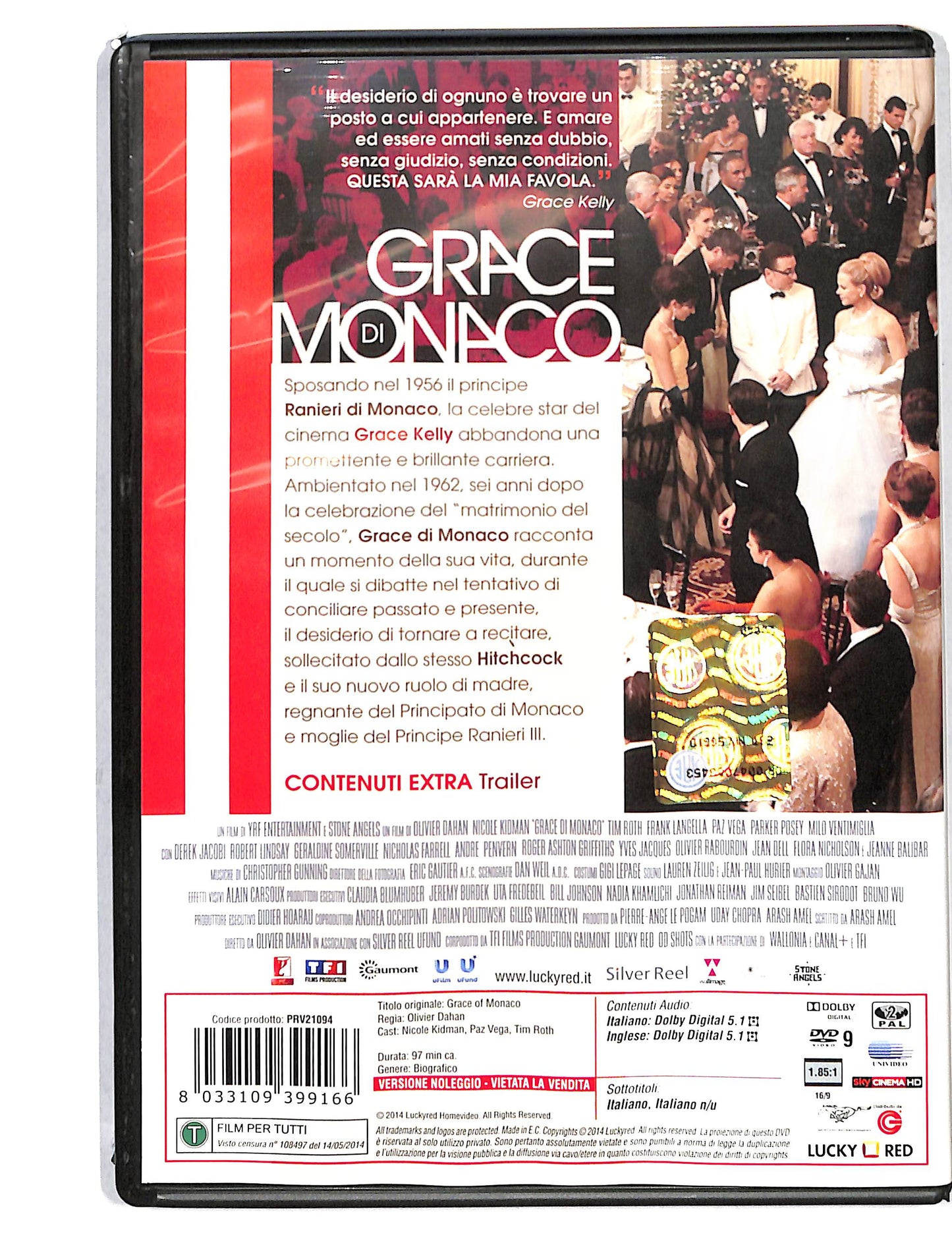 EBOND Grace di Monaco NOLEGGIO DVD DB813812