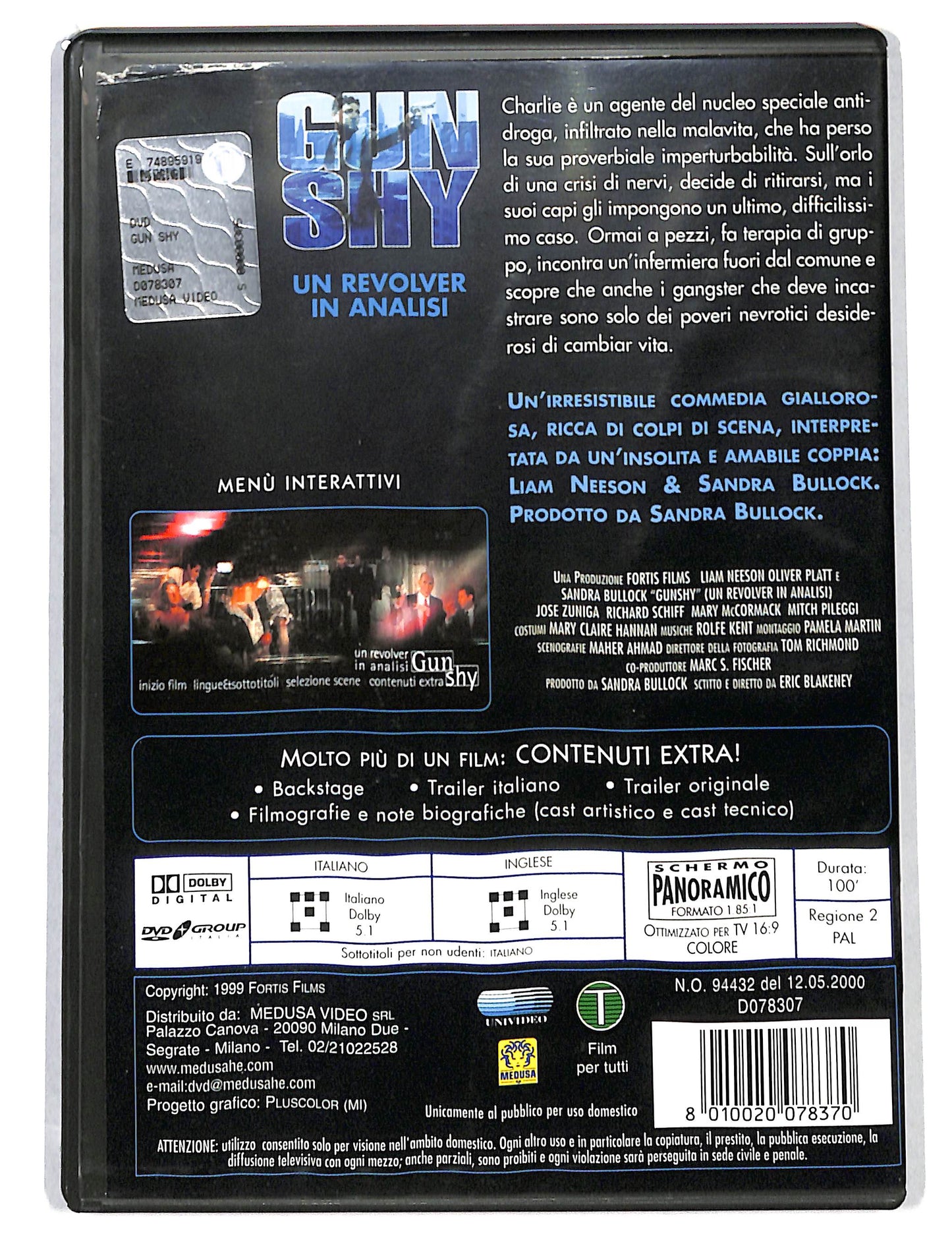 EBOND Gun Shy NOLEGGIO DVD DB813826